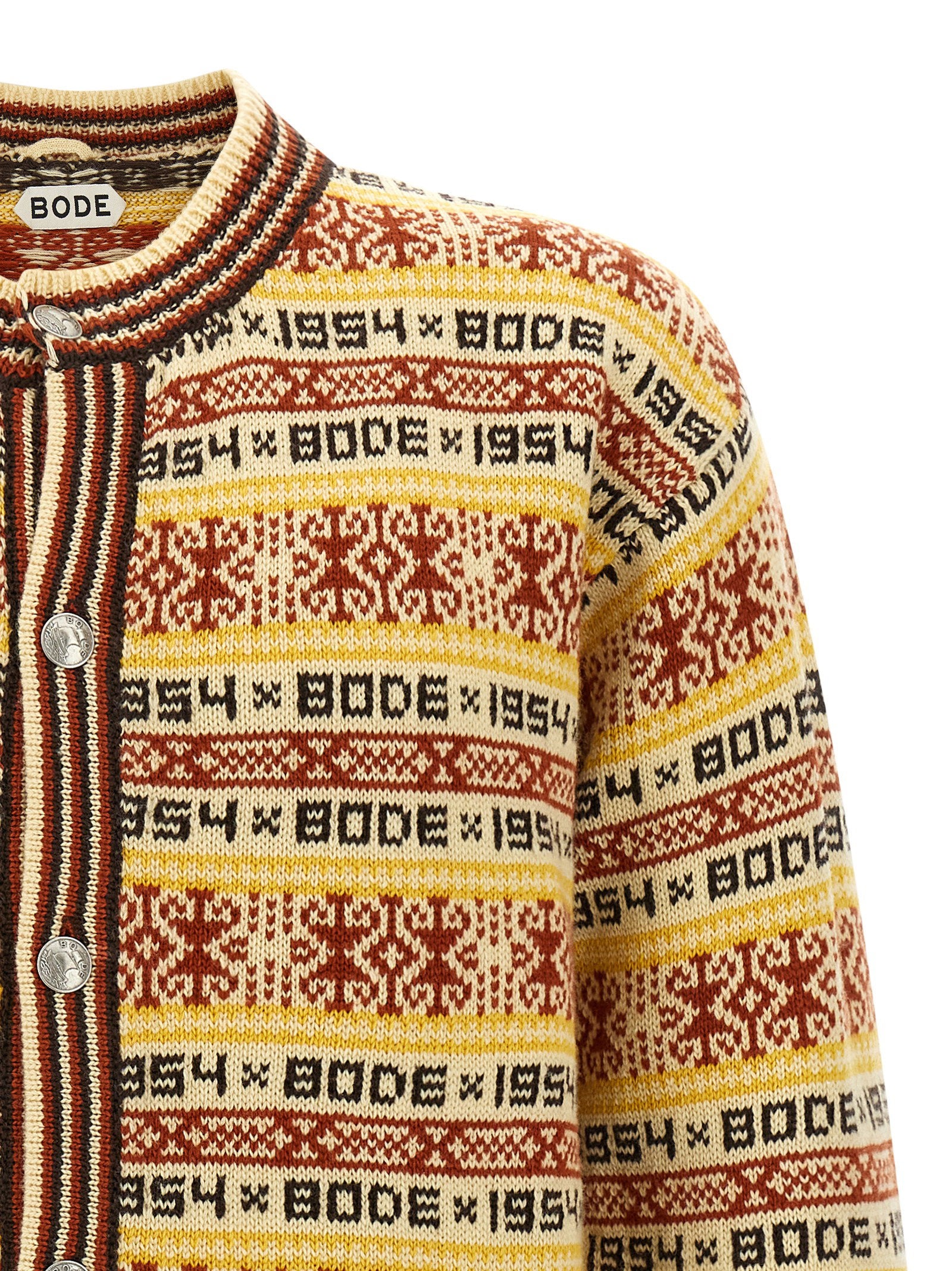 Bode Marzipan Cardigan – 100% wool - view 3