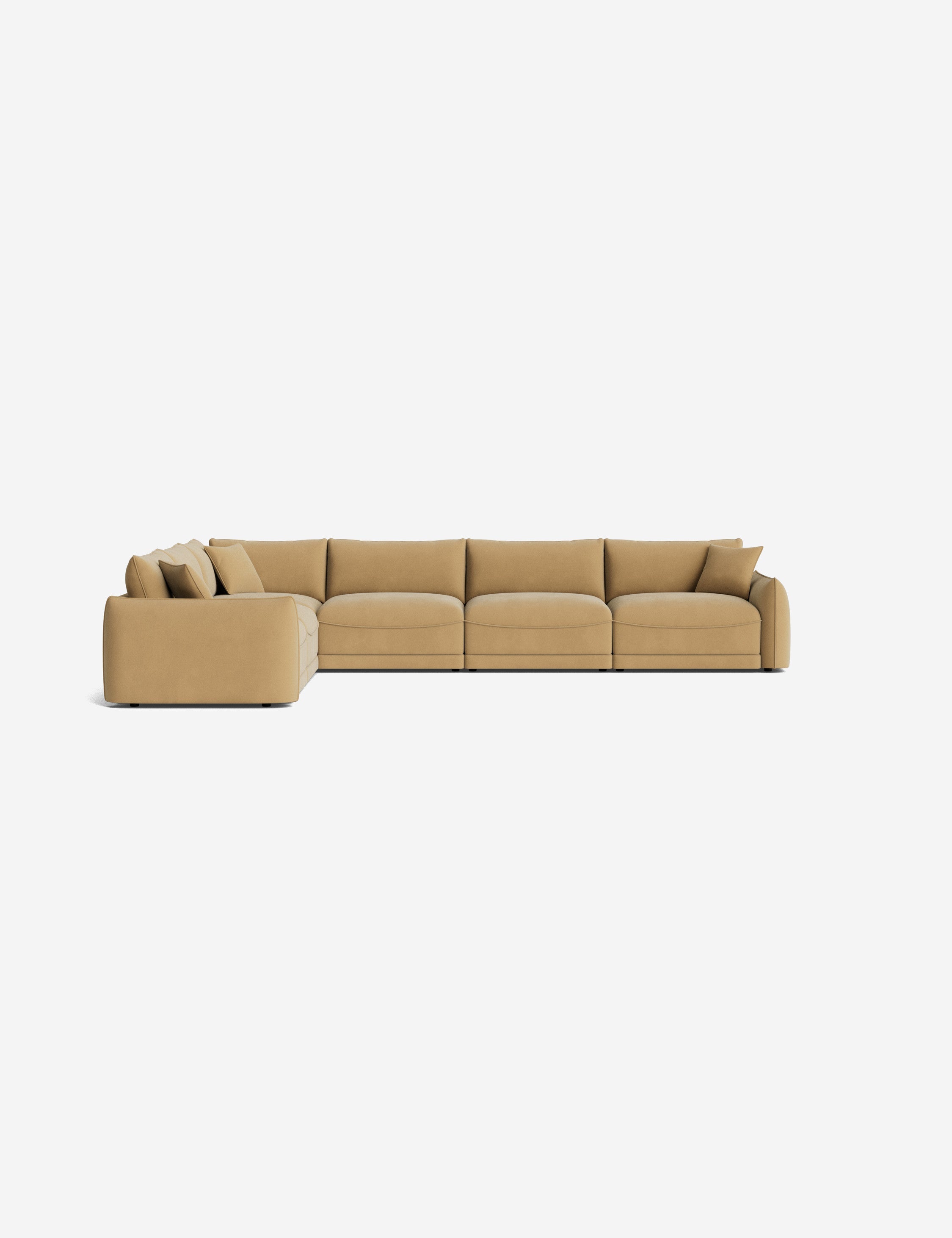 Lulu and Georgia Balmer Modular Corner Sectional Sofa - view 73
