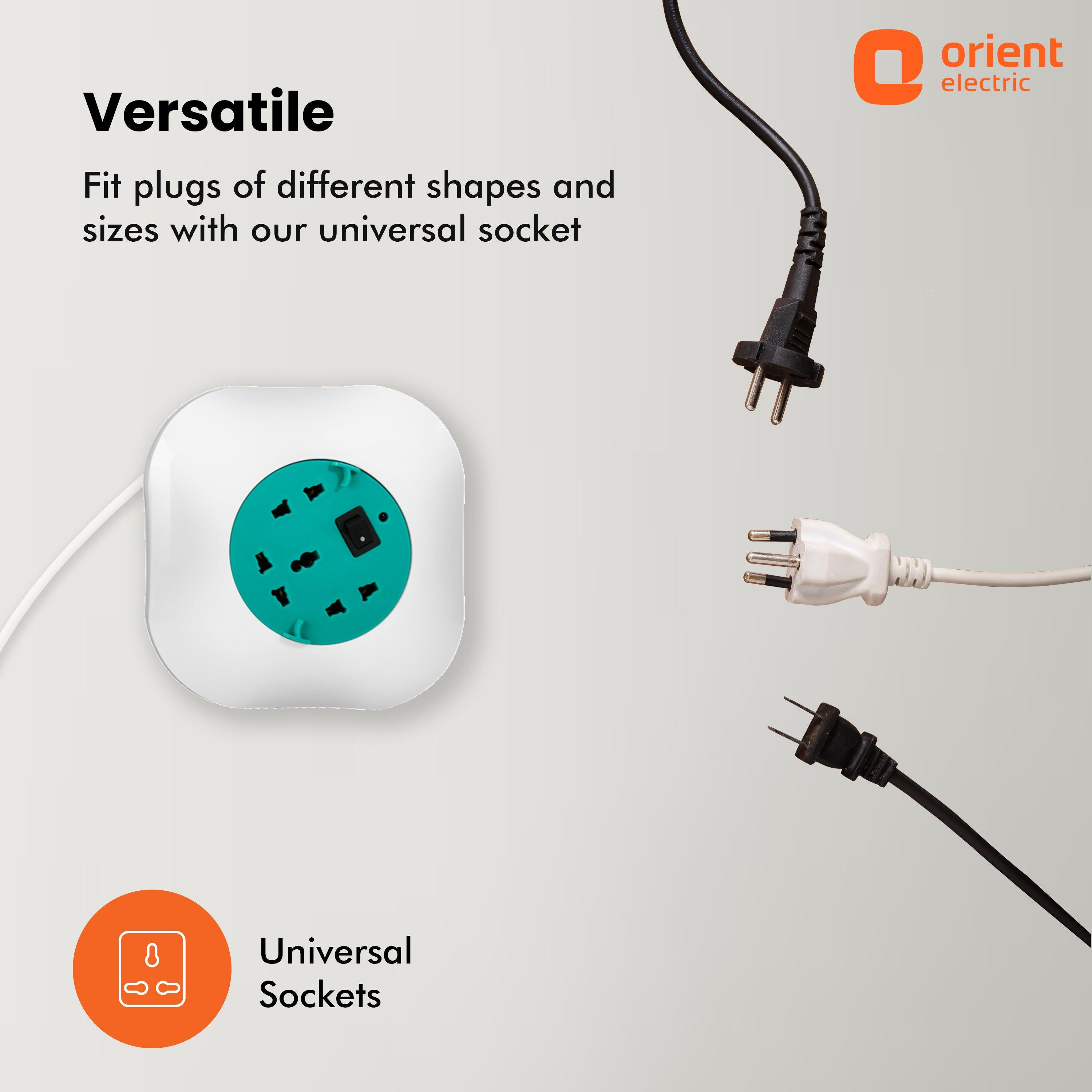 Orient Electric Reel 2 Pin Power Cord Extension Board - view 2