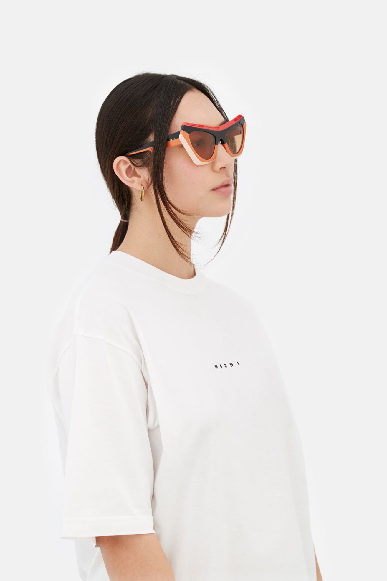 MARNI Devil's Pool Stripes Orange - view 6