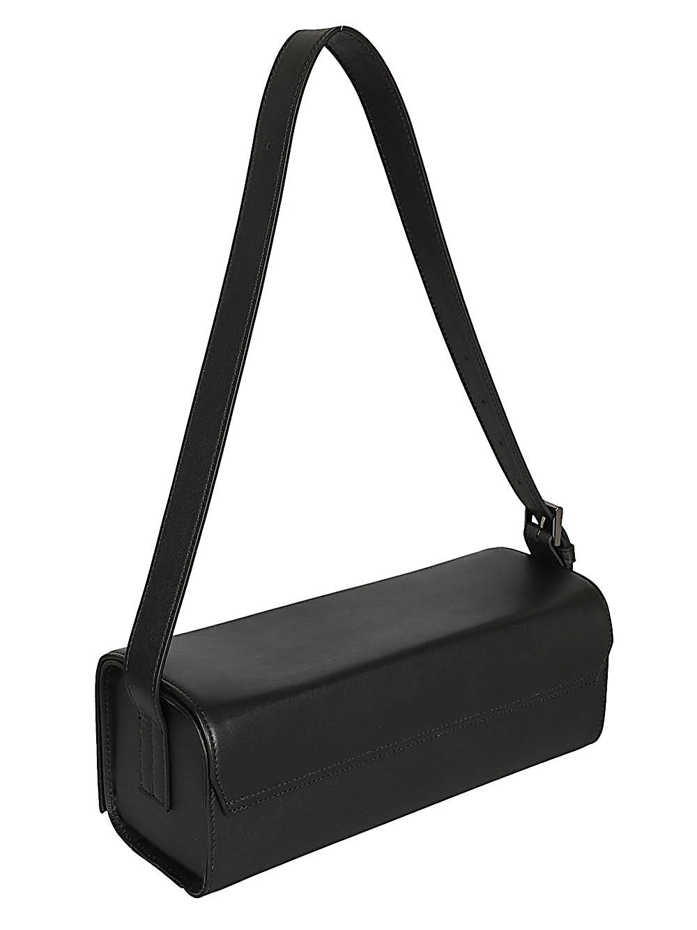 Mizuiro Rectangular Shoulder Bag – Leatehr 100%