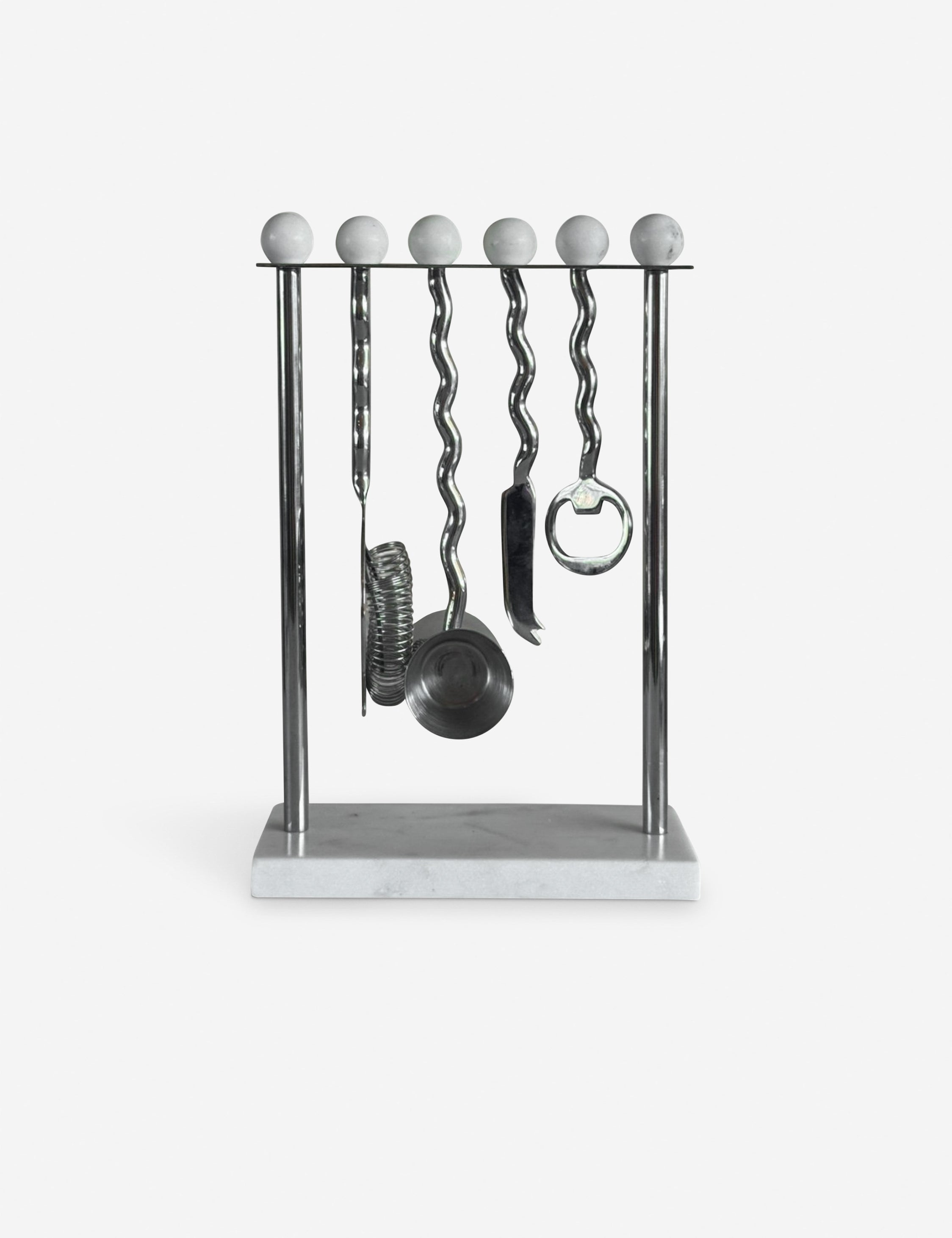 Lulu and Georgia June Bar Set by Meso – Silver