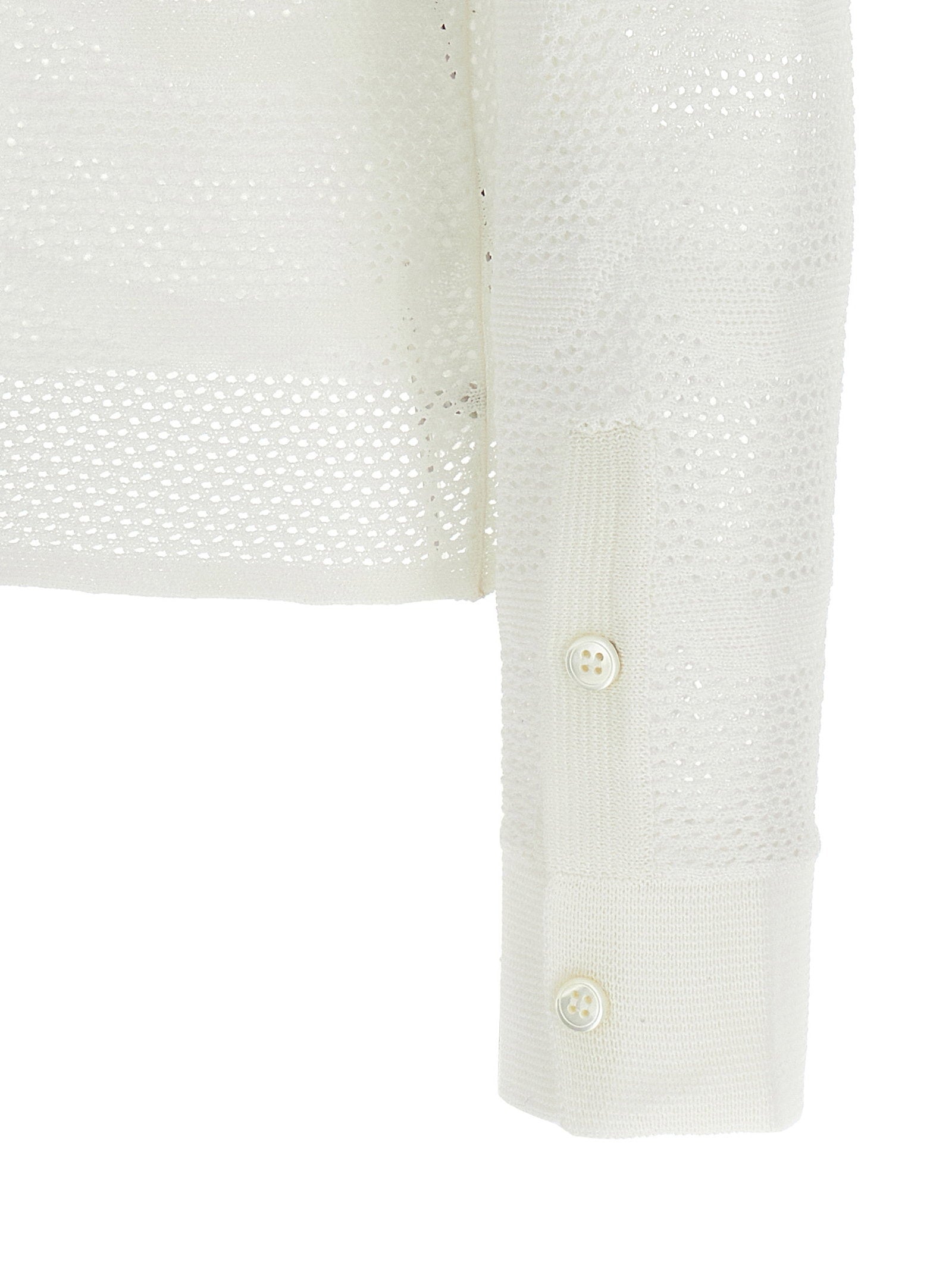 Tom Ford Openwork Cardigan – 57% cotton, 43% silk - view 4