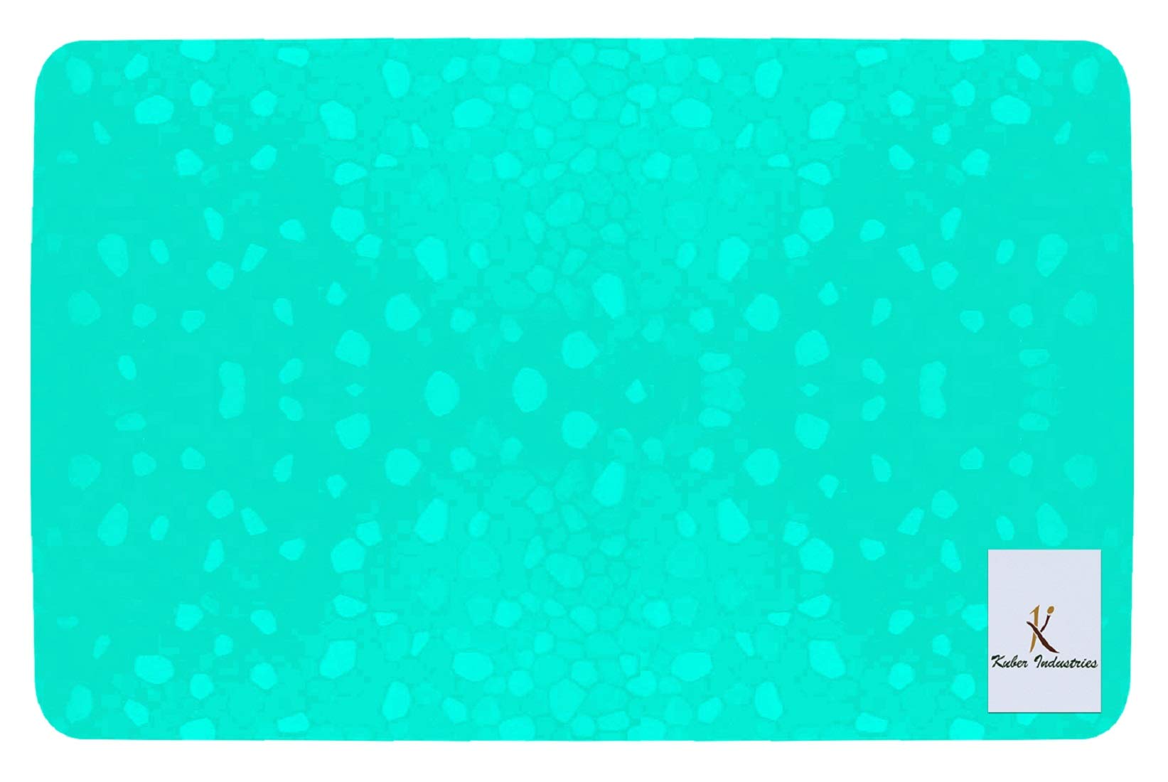 Kuber Industries Diamond Design 3 Pieces PVC Refrigerator/Fridge Multipurpose Drawer Mat Set(Green)-CTKTC32377 - view 2