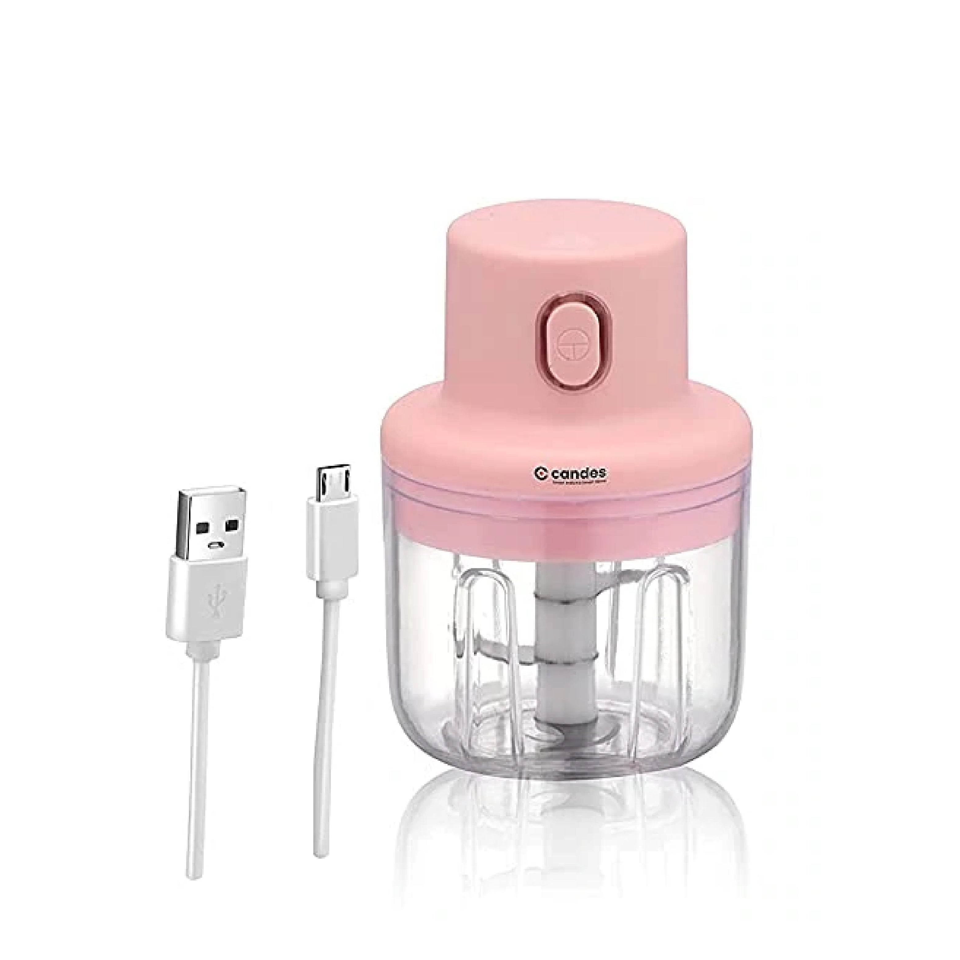 Candes-store Mini USB-Chopper Small Food Processor for Garlic/Chili/Ginger/Onion (B2B)