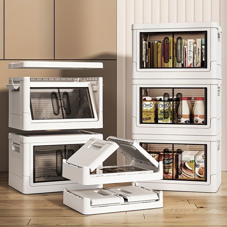 Catterton Large Foldable Storage Cabinet Boxes {High Quality}????️ - view 5