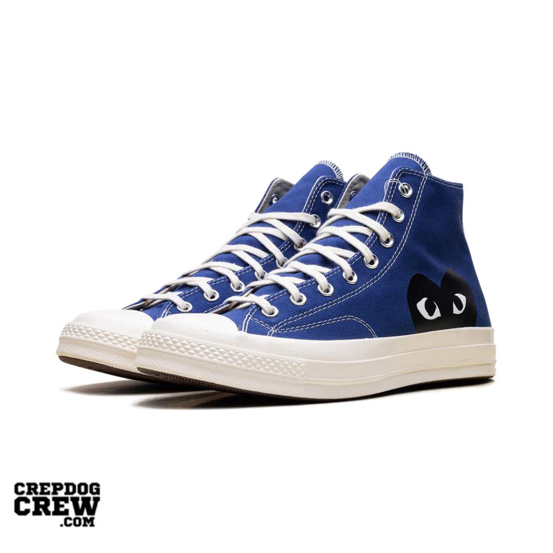 Converse Chuck Taylor All Star 70 Hi Comme des Garcons PLAY Blue Quartz - view 2