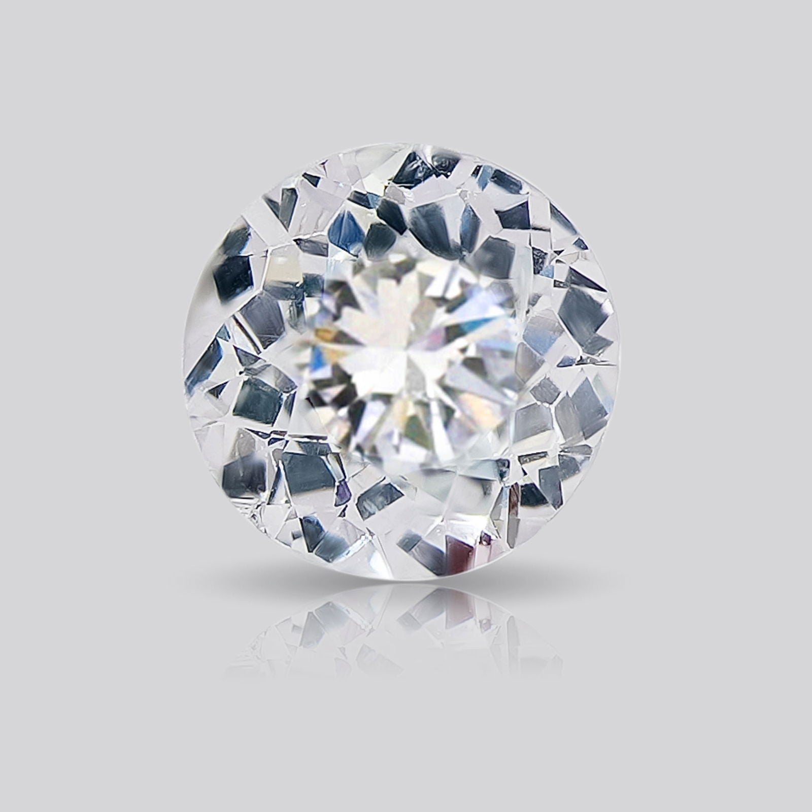 Gemsmantra White Sapphire (8.72 ratti)