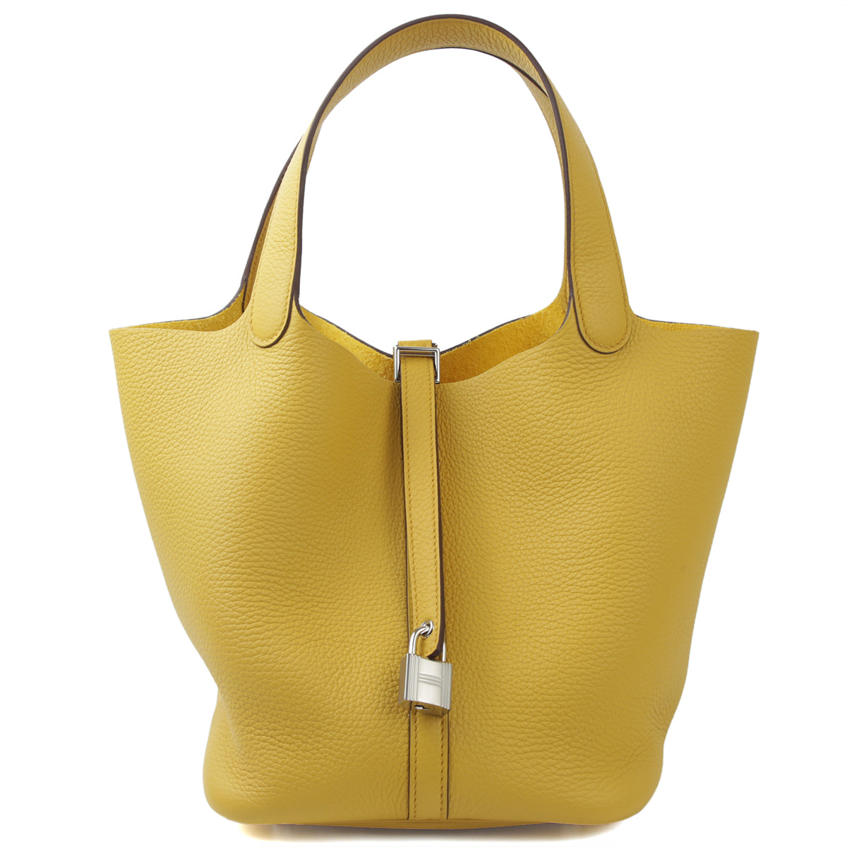 Cop Underdog HERMÈS Picotin Lock MM Sun Clemence Palladium hardware