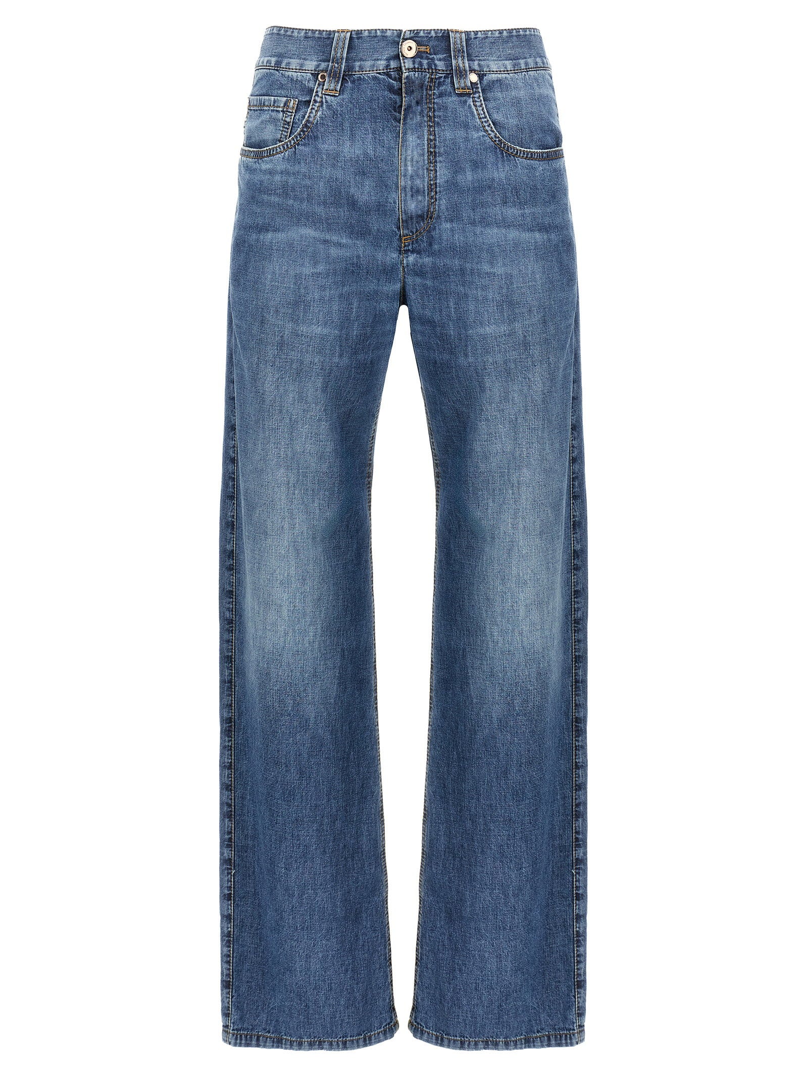 Brunello Cucinelli Straight Jeans – 100% cotton