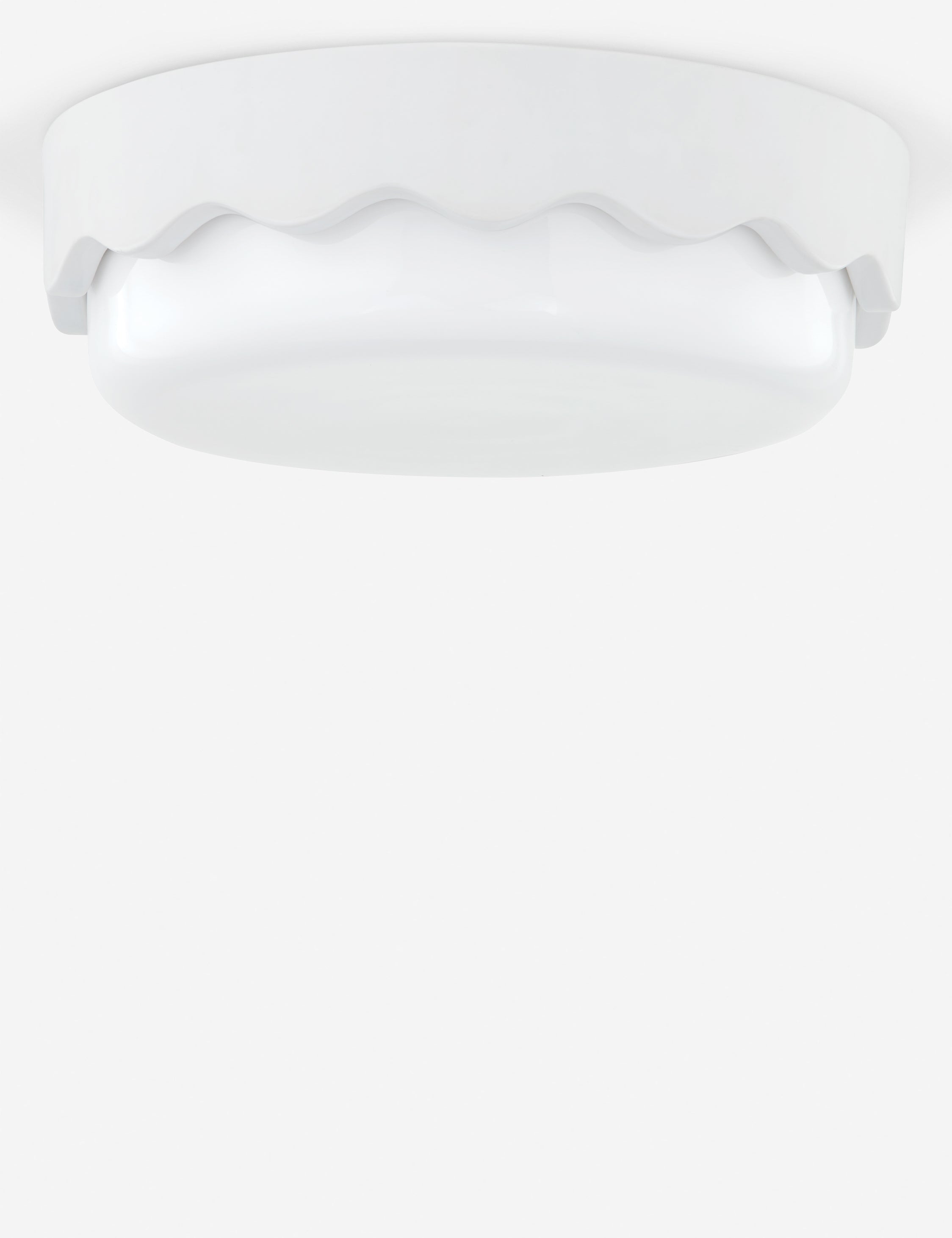 Lulu and Georgia Hani Flush Mount – White