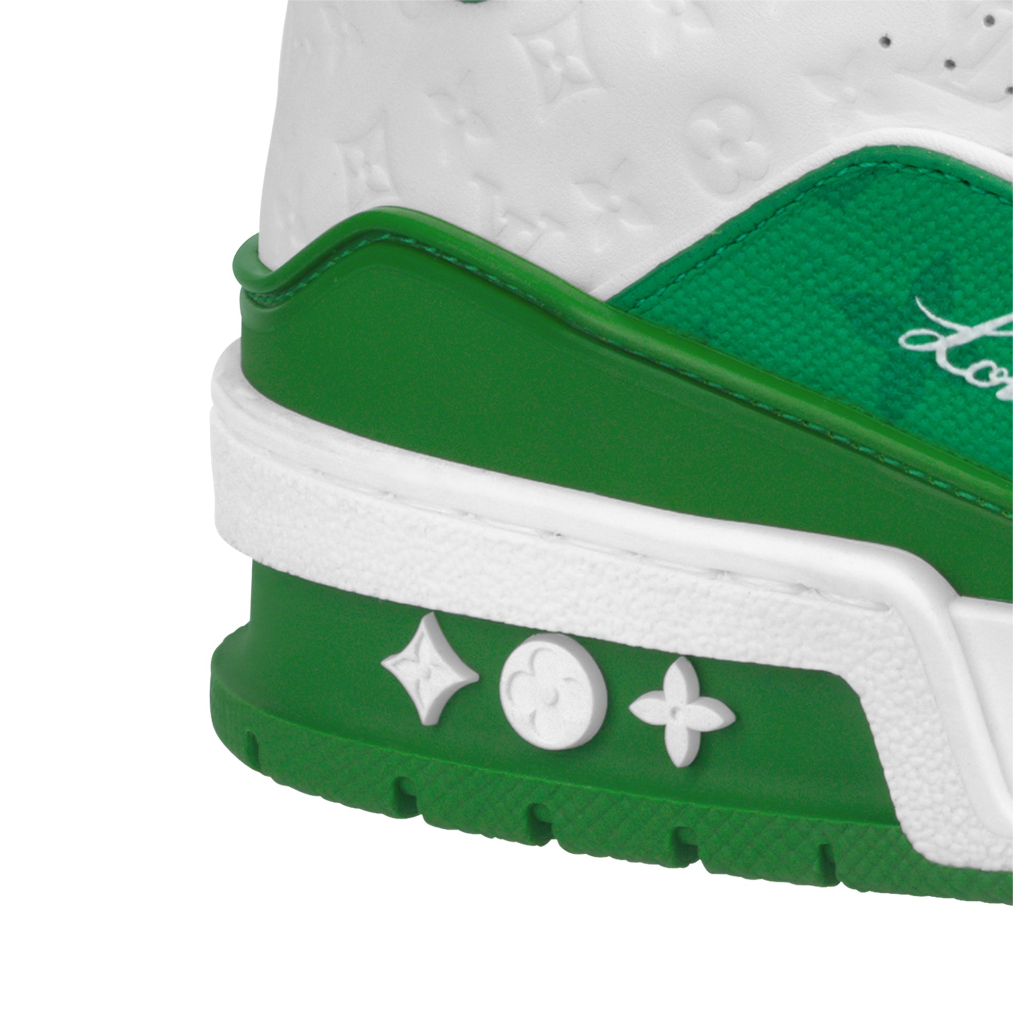 Louis Vuitton LV Trainer '54' White Green Sneaker - view 5