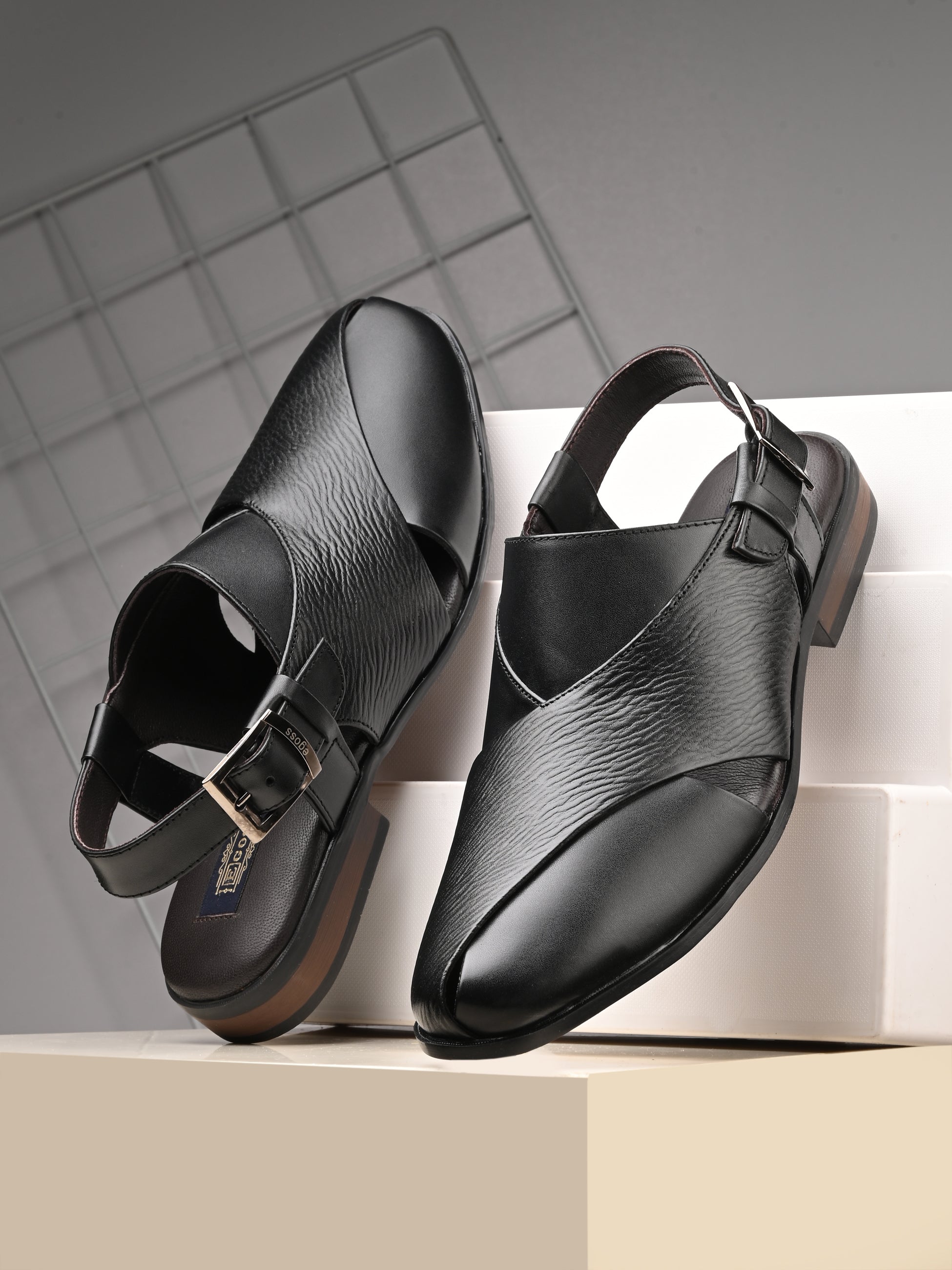 egoss-shoes Egoss Peshawari Sandals For Men - view 2