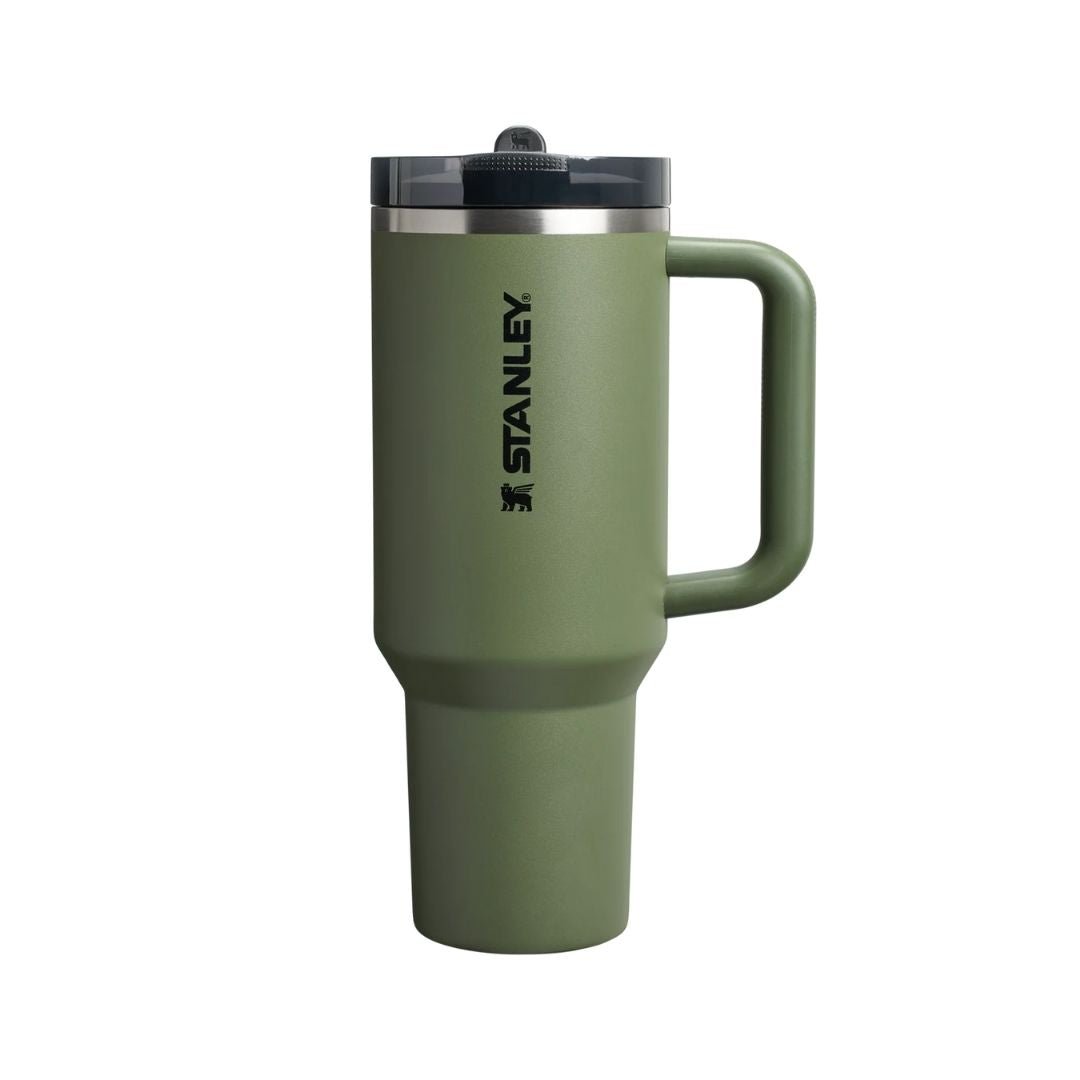 HYPE ELIXIR Stanley Quencher ProTour Flip Straw Tumbler | 40 OZ Dried Pine