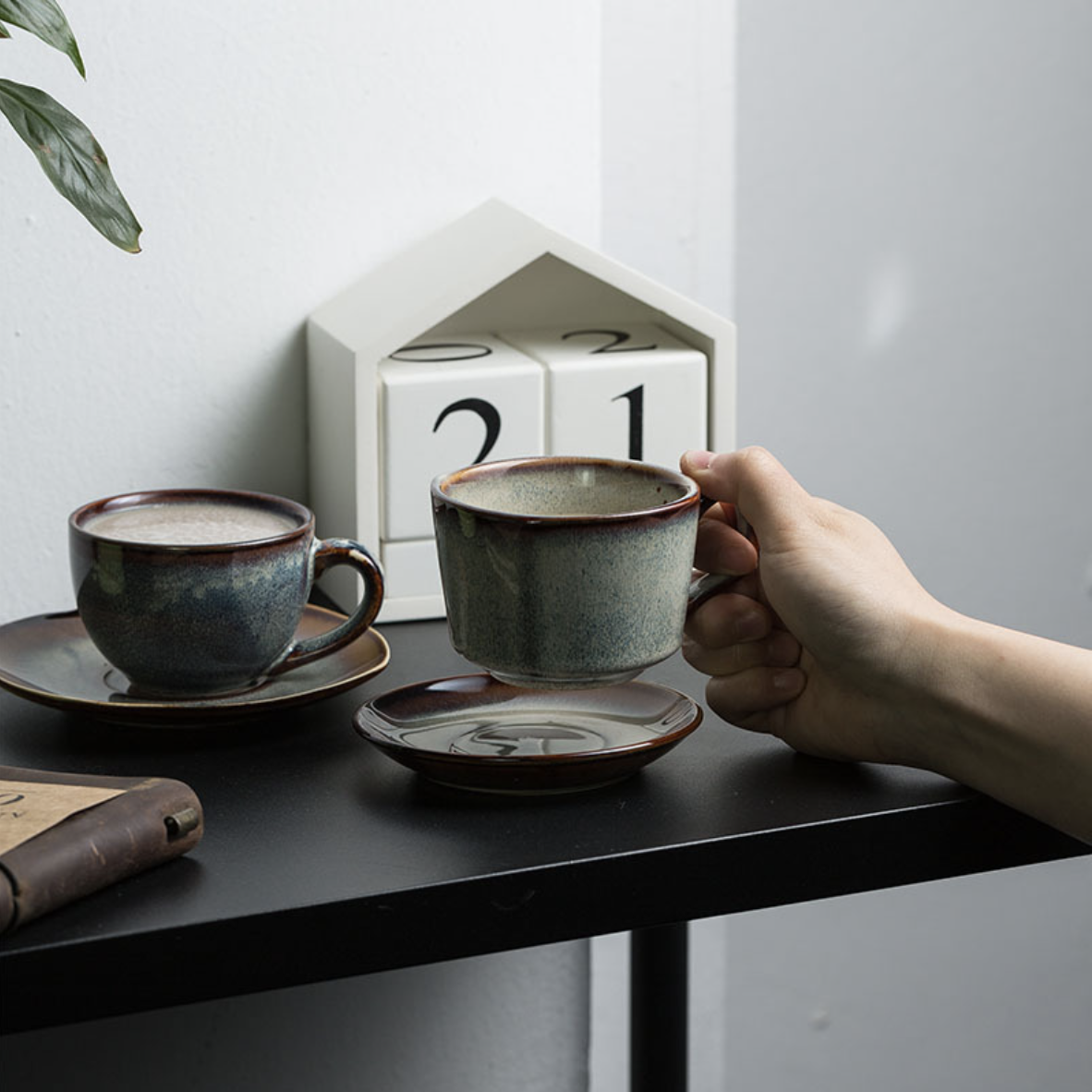 Nestasia Square Cup and Saucer - view 5