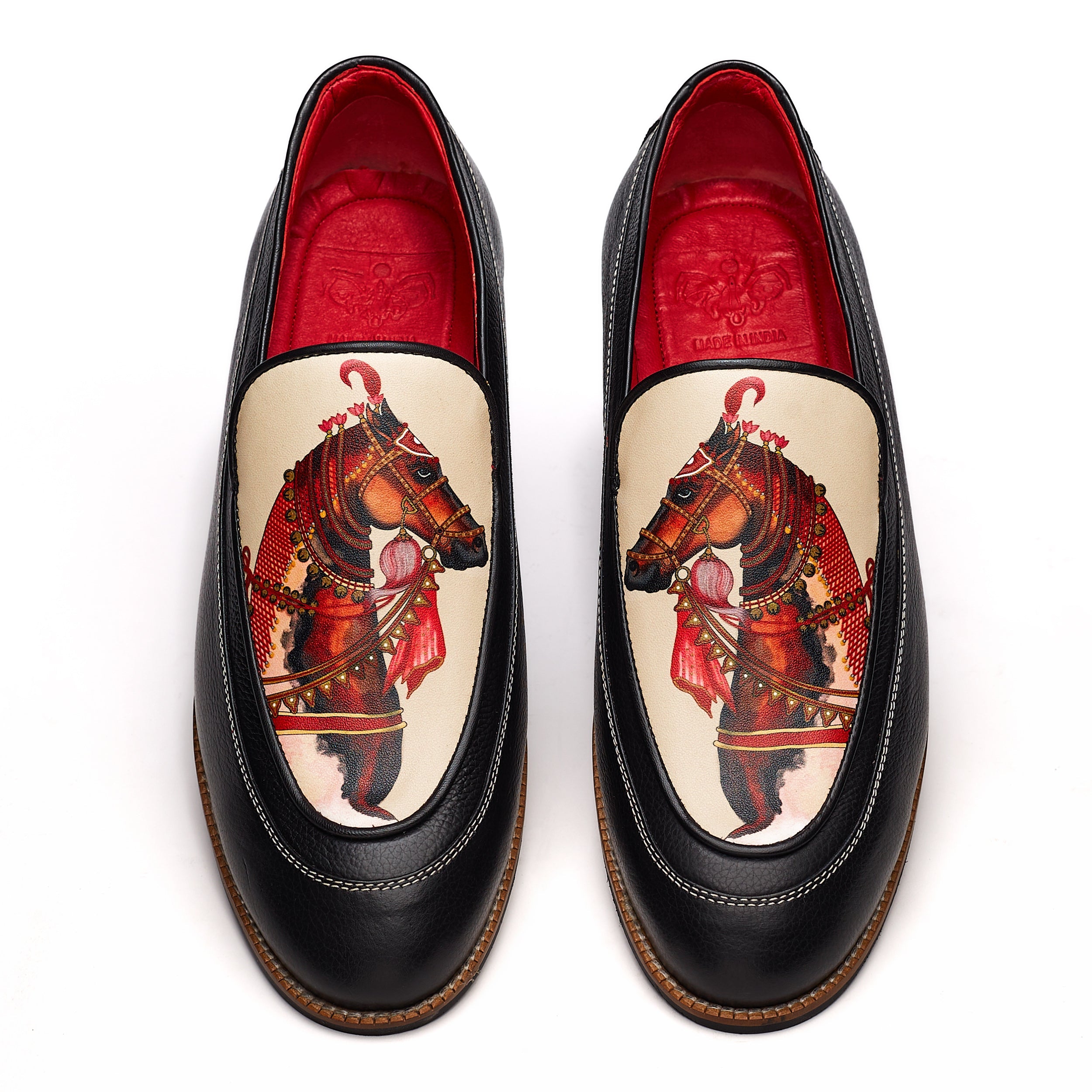 Banjaaran Studio अश्व (Ashva) – The Divine Steed Loafers Men - view 2