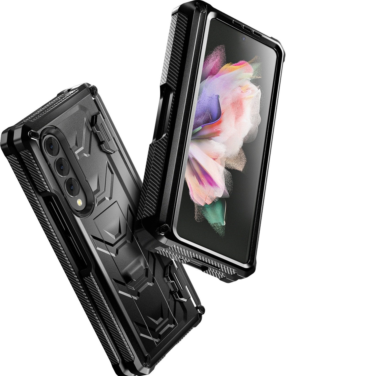 Million Cases Matrix Hinge Shield Kickstand Case With Pen Slot - Samsung - view 4