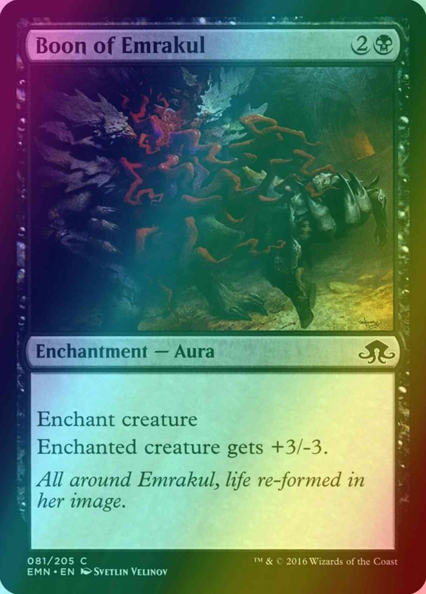 Magic Boon of Emrakul [81] [Eldritch Moon] [Foil]