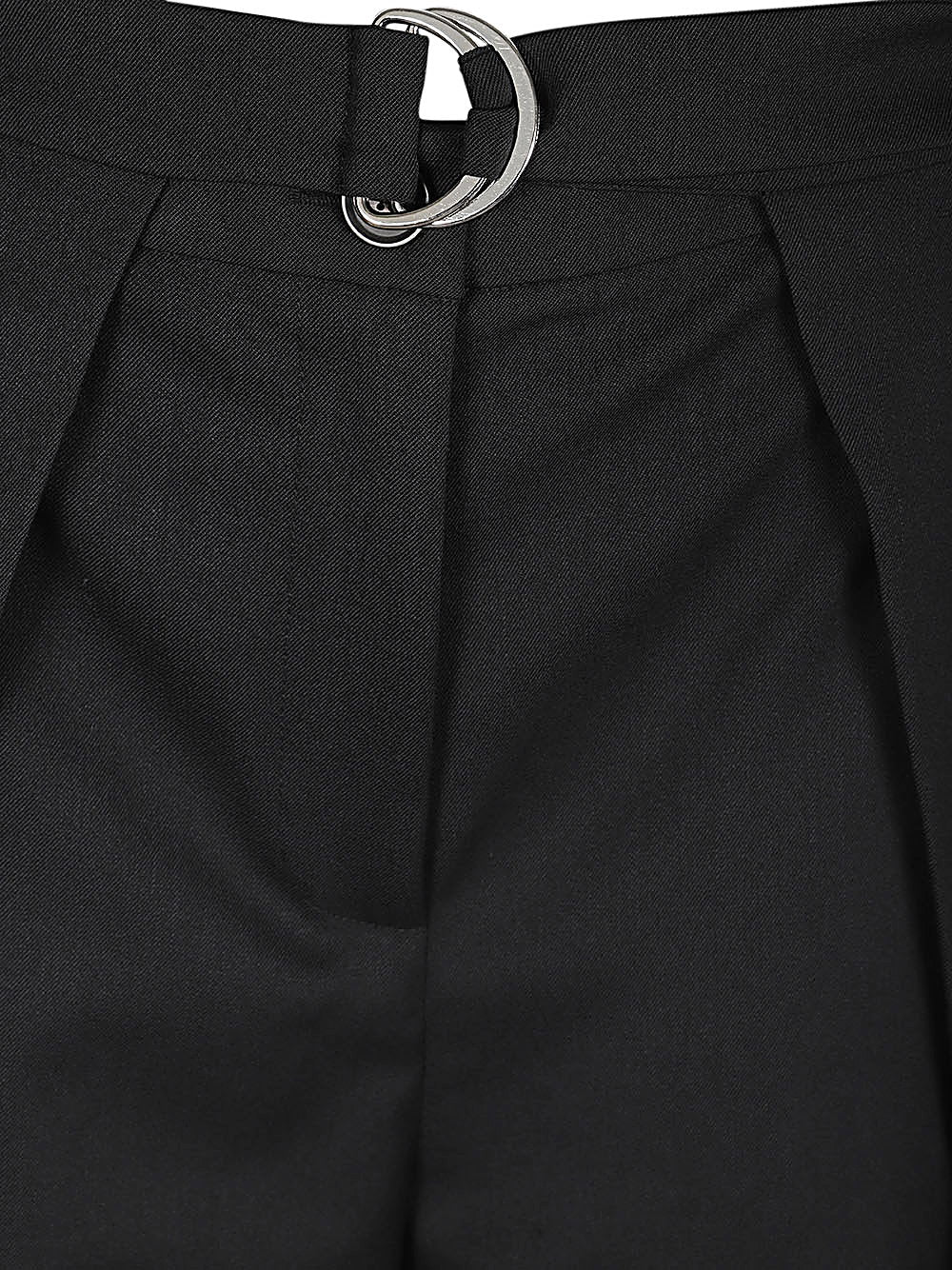 Erika Cavallini Semi-Couture Wool twill Amelia trousers - view 3
