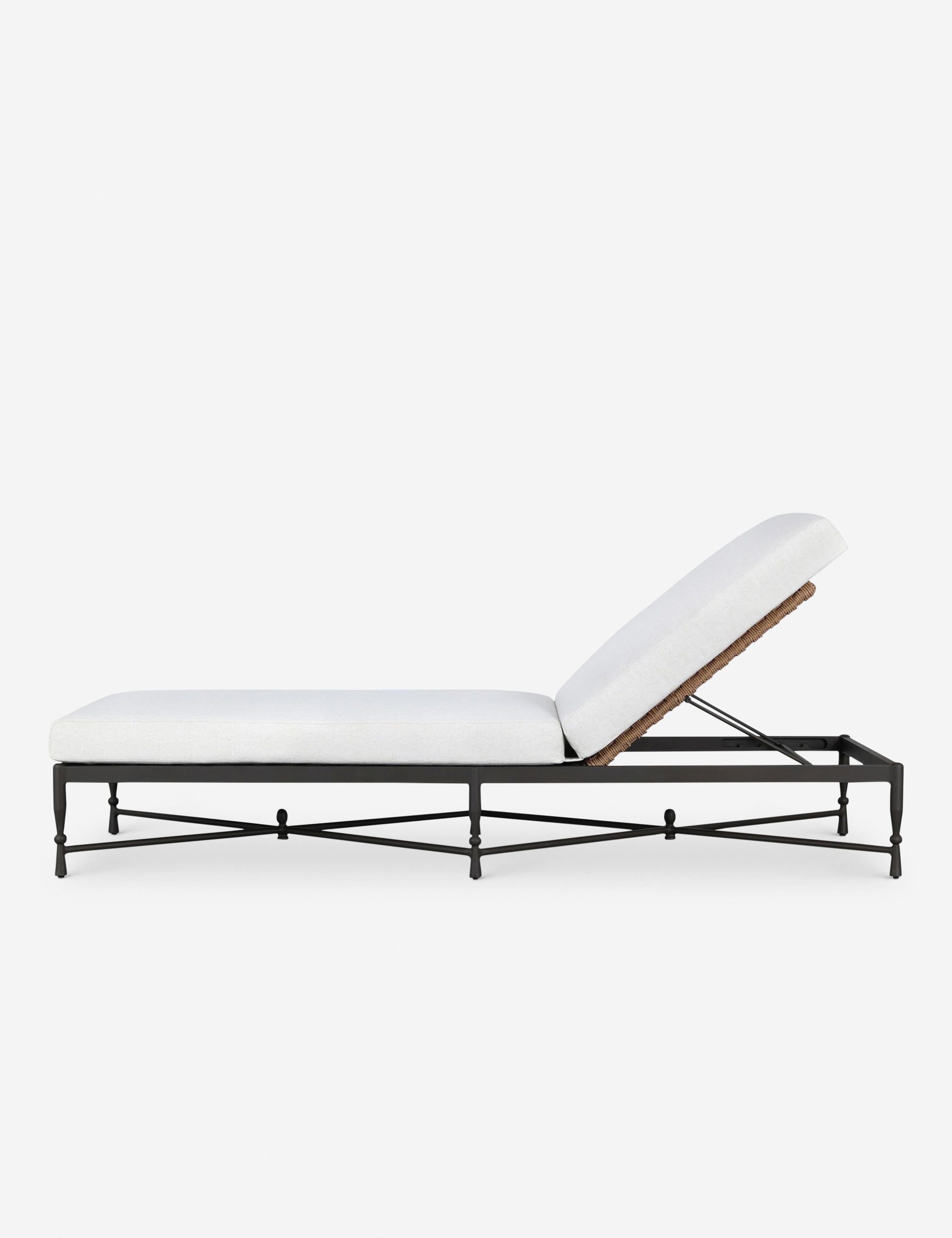 Lulu and Georgia Breton Outdoor Chaise by Amber Lewis x Four Hands - view 2