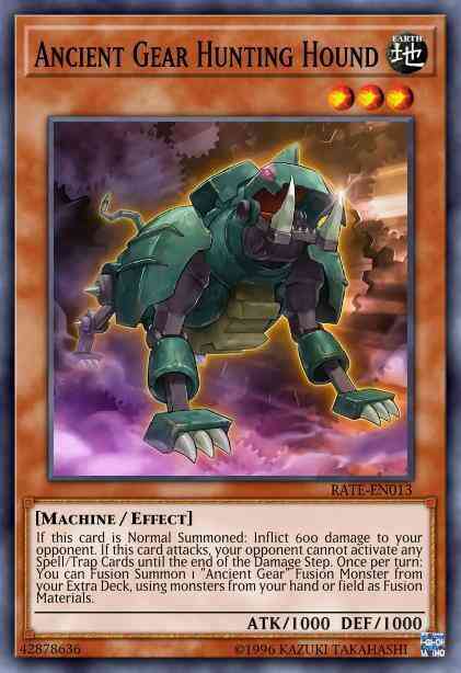 Yu-Gi-Oh! Ancient Gear Hunting Hound - MP17-EN180 - Common - 1st Edition