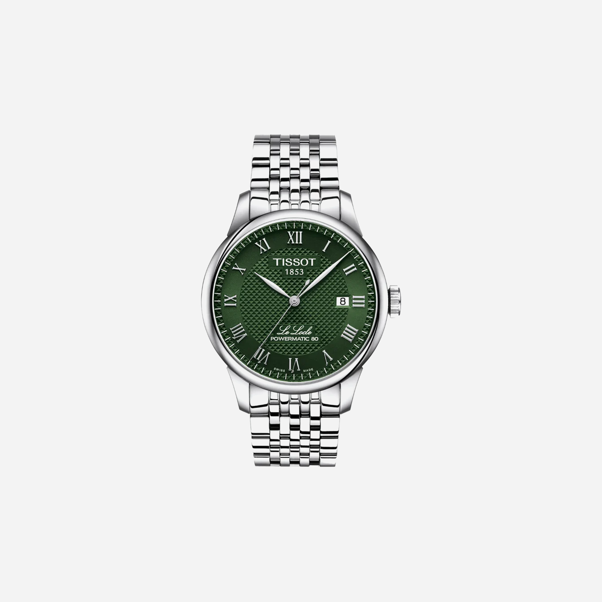 Tissot Le Locle Powermatic 80 Green Dial Stainless Steel 39.3mm