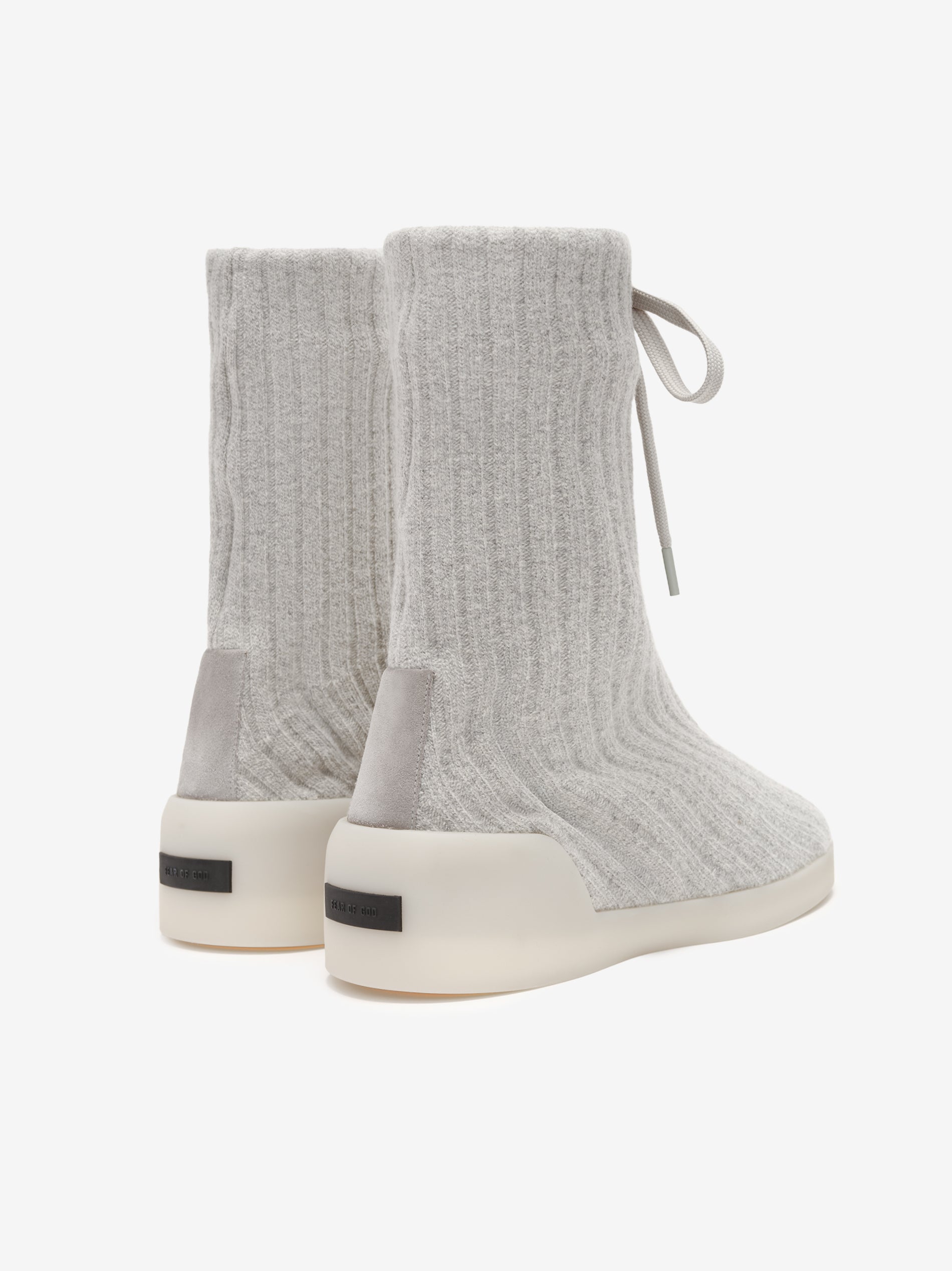 Fear of God Moc Knit Hi – Grey - view 3