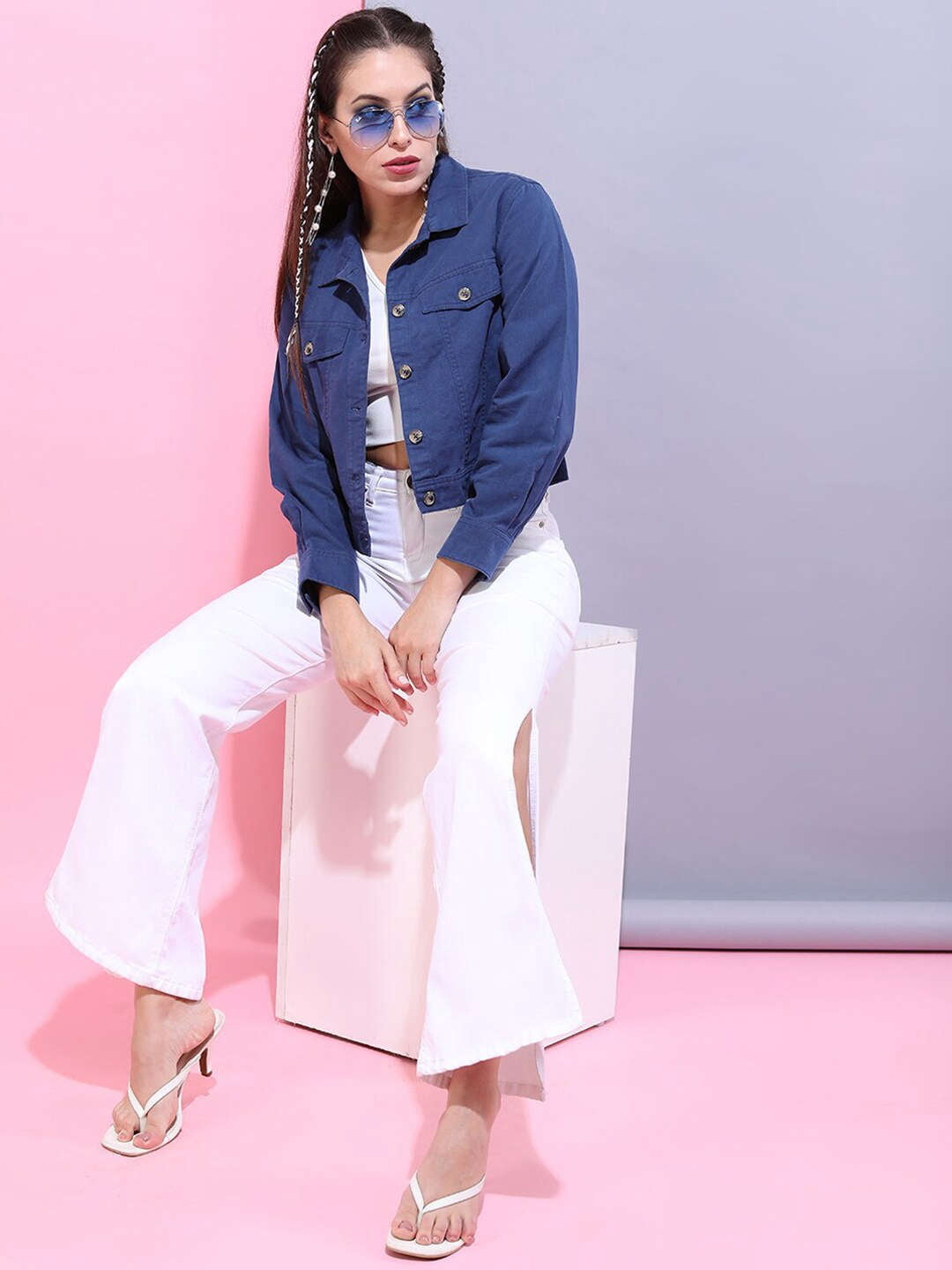 Freehand By The Indian Garage Co Women Trucker Jacket - view 6