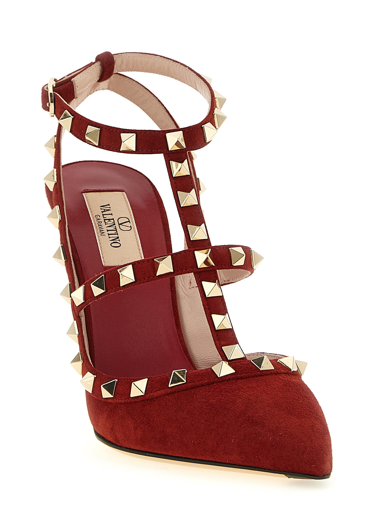 Valentino Garavani Rockstudankle Strap Pumps - view 2