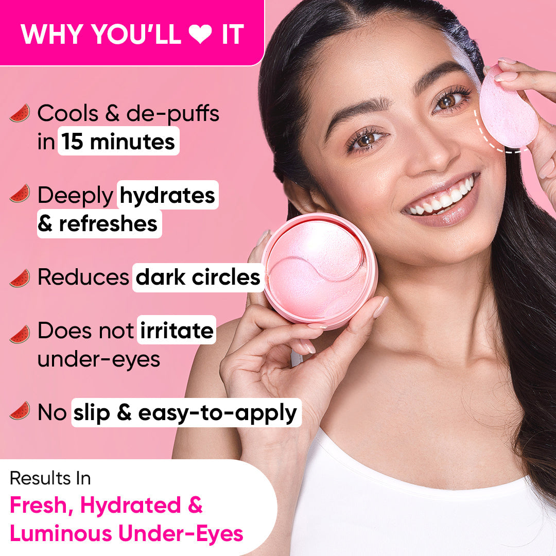 Dot & Key Watermelon Cooling Hydrogel Eye Patches - view 2