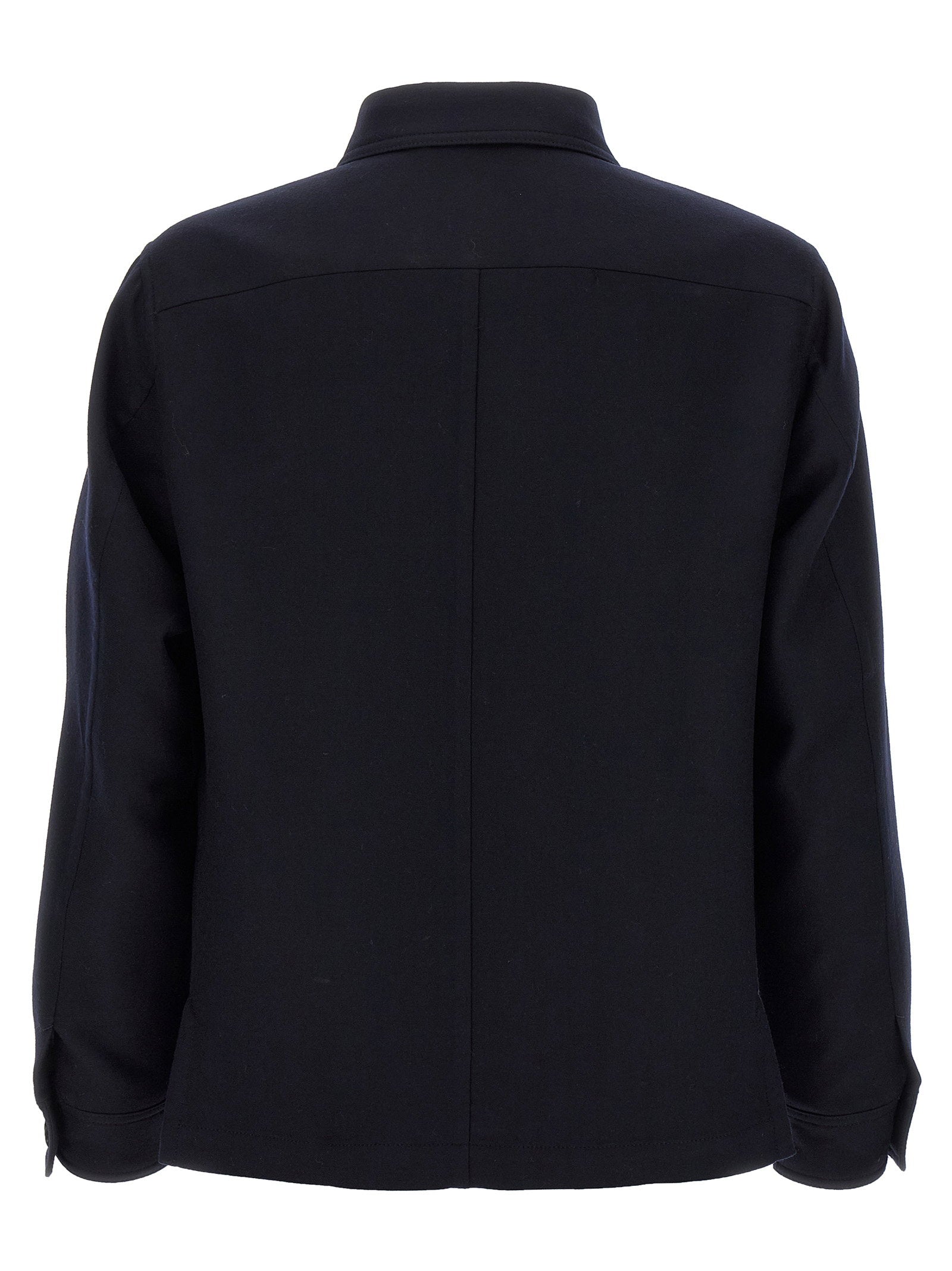 Tom Ford Double Splittable Light Wool Overshirt - view 2