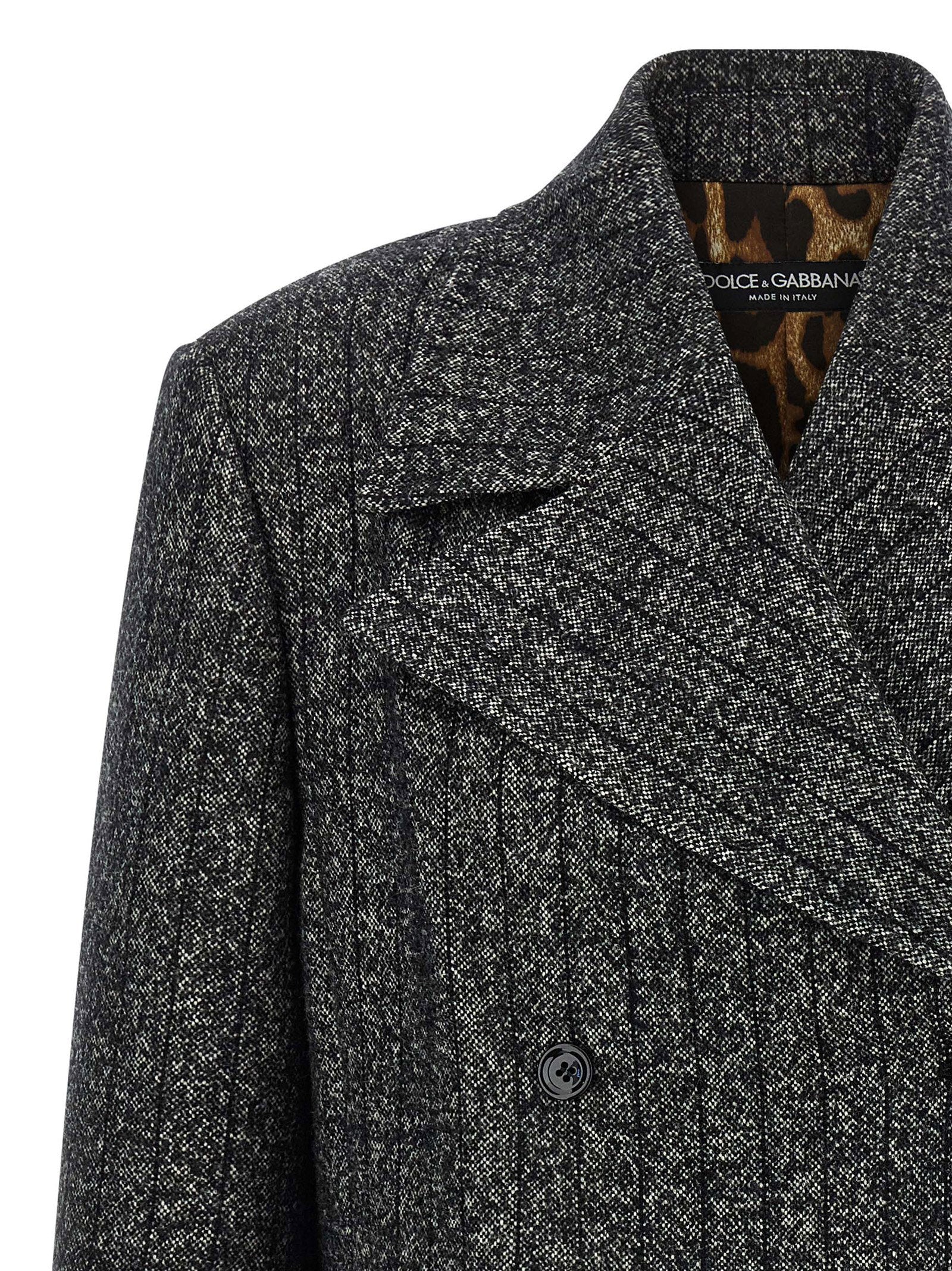 Dolce & Gabbana Striped Wool Blazer - view 3