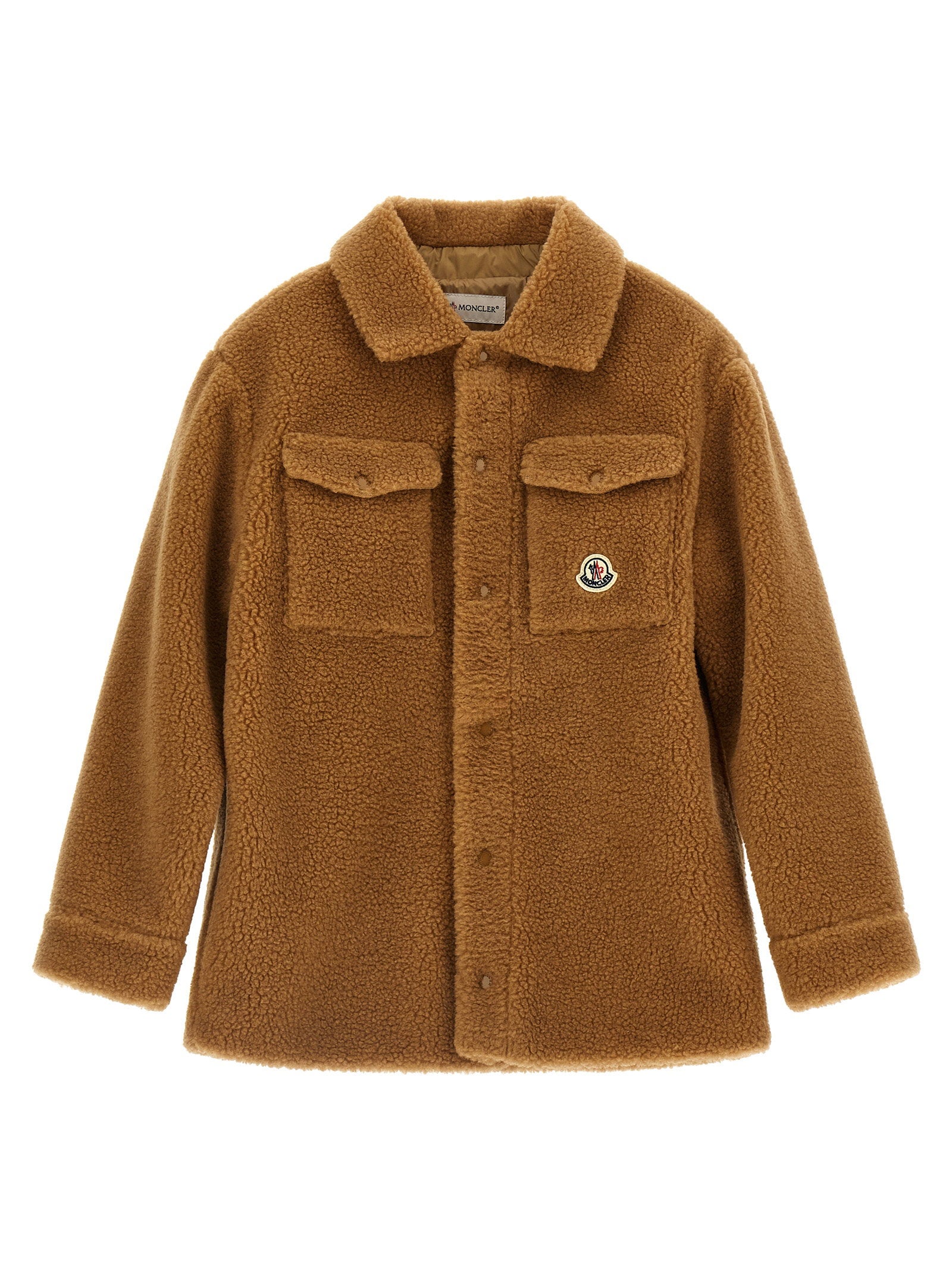 Moncler Enfant Teddy Shirt – 100% polyester