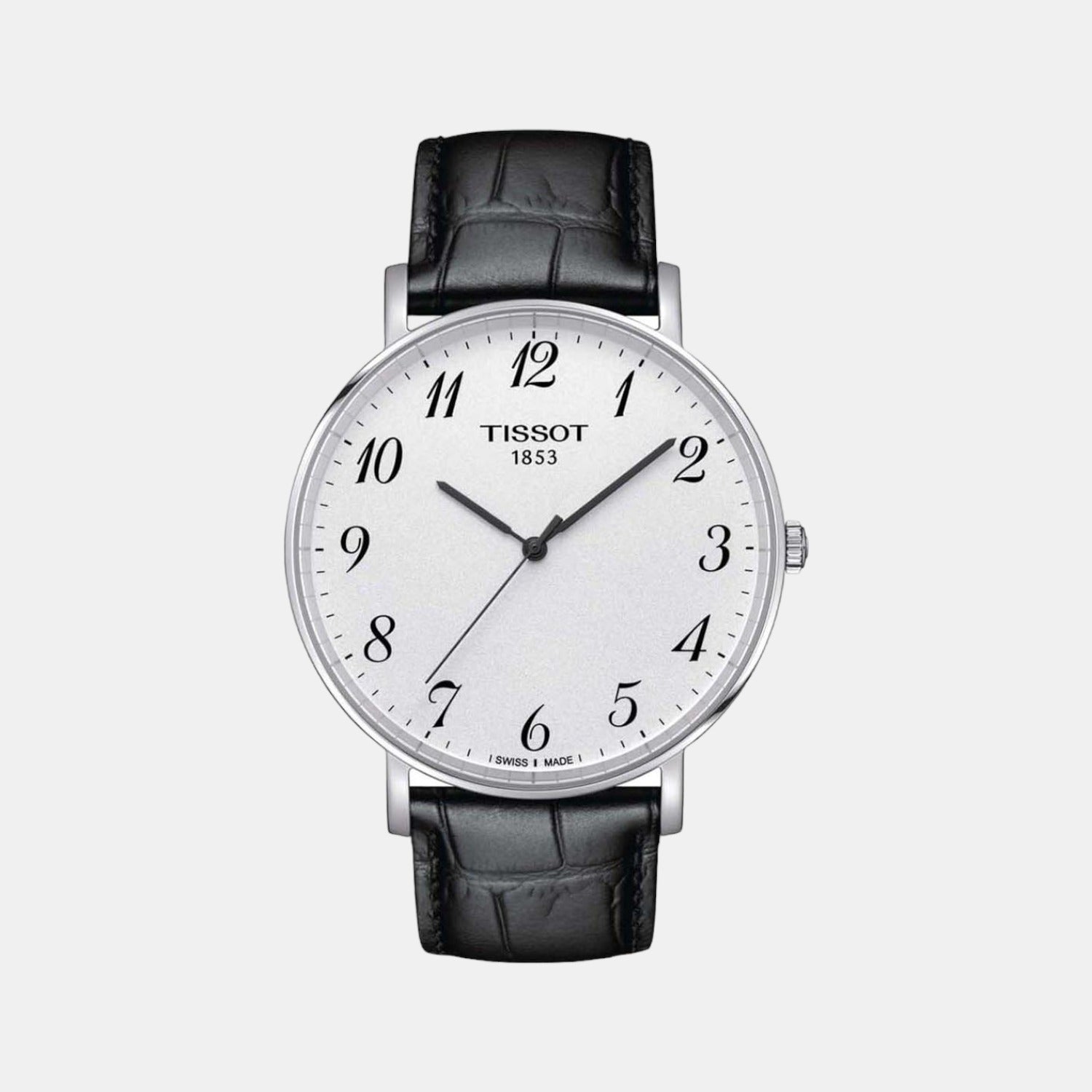 Tissot Everytime Men Analog Leather Watch T1096101603200