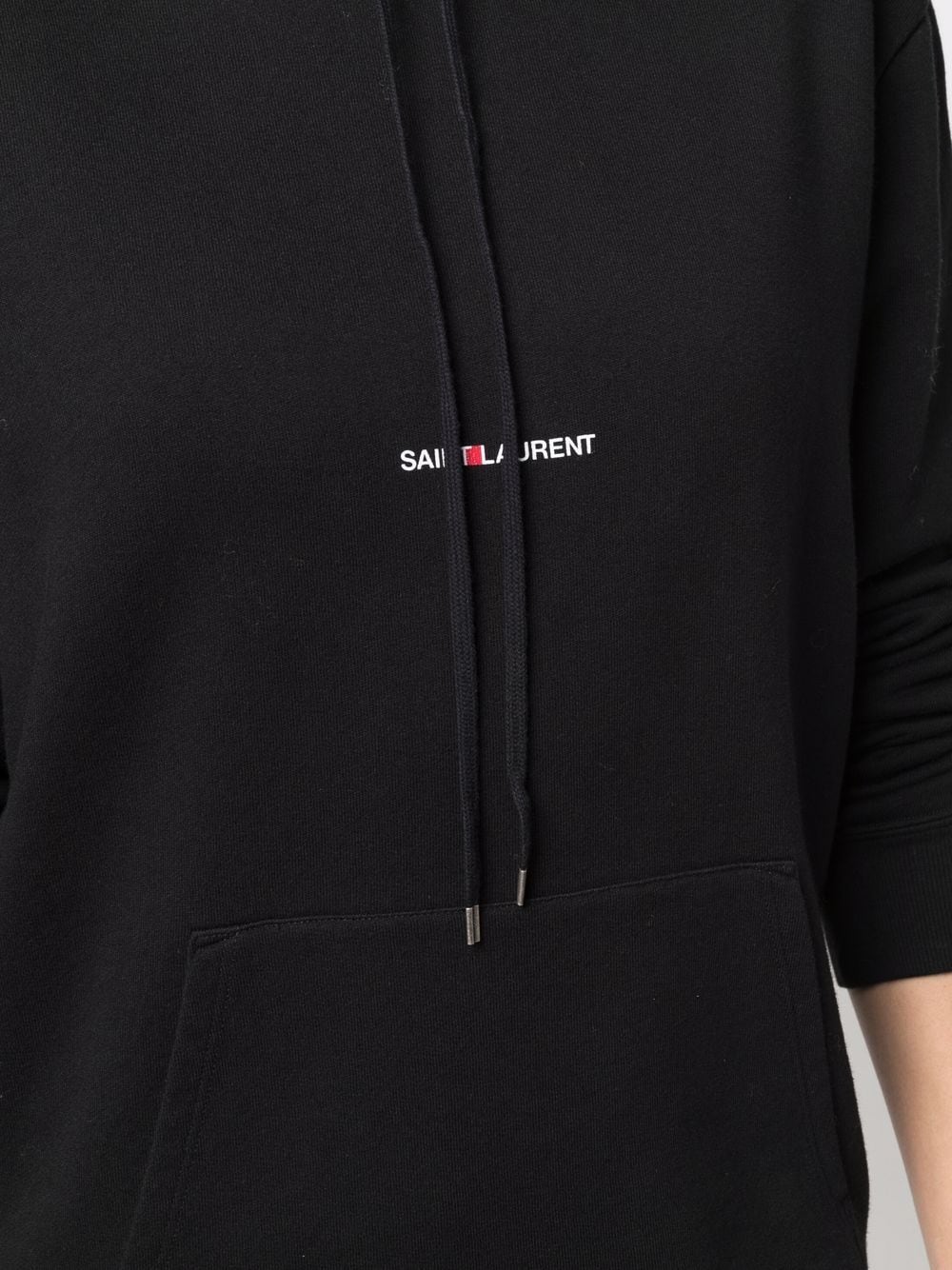 Saint Laurent Logo Print Hoodie - view 2