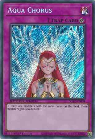 Yu-Gi-Oh! Aqua Chorus - SGX3-ENI34 - Secret Rare - 1st Edition