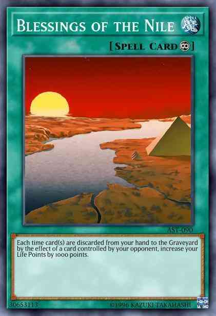 Yu-Gi-Oh! Blessings of the Nile - AST-090 - Common - 1st Edition