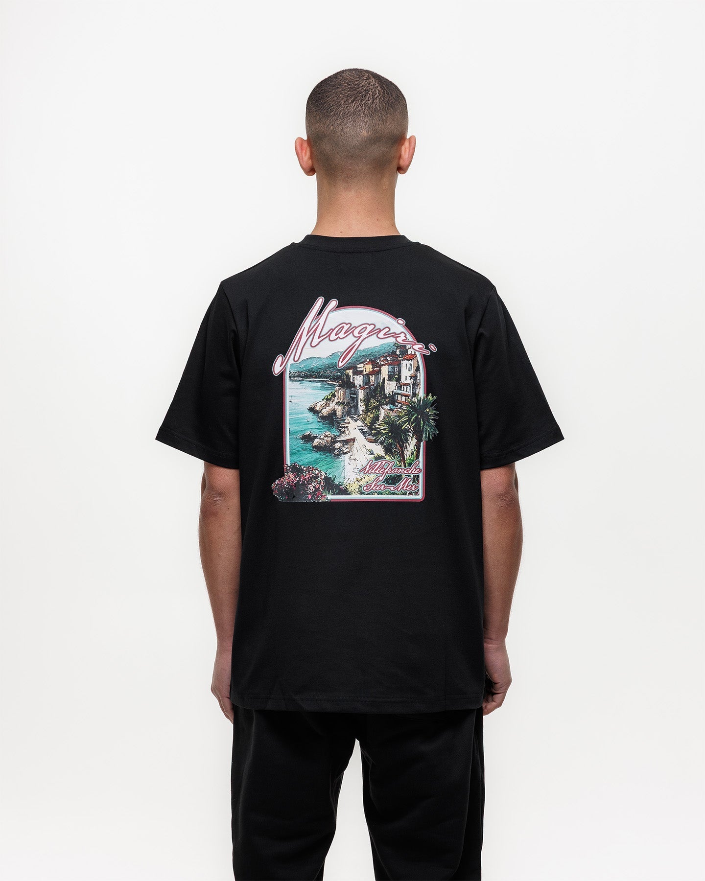 MAGIRI Sur Mur Printed Black T-Shirt - view 5