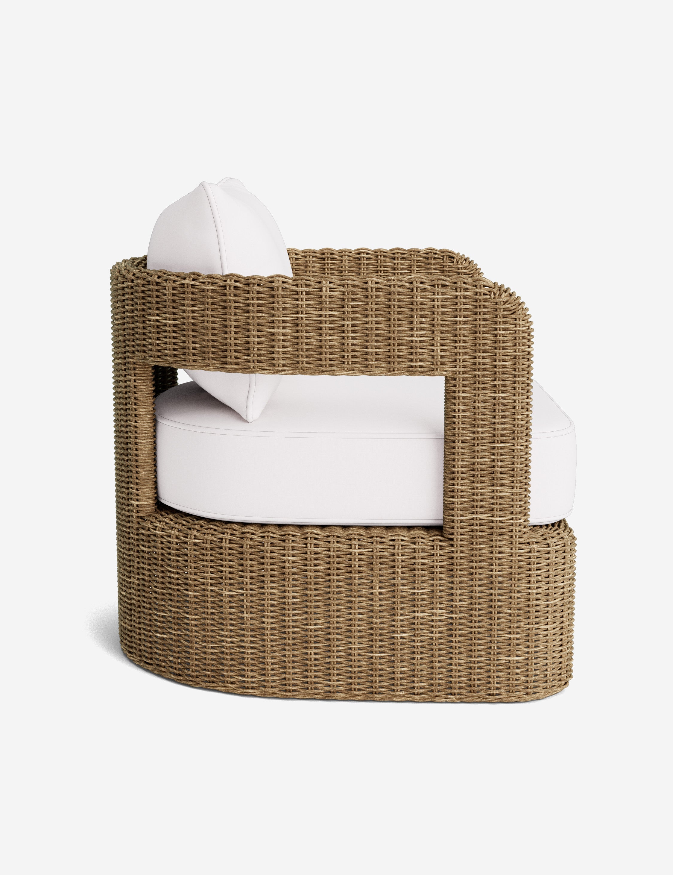 Lulu and Georgia Hadler Outdoor Swivel Lounge Chair - view 65