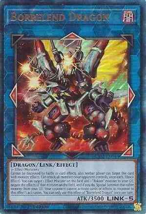 Yu-Gi-Oh! Borrelend Dragon - RA02-EN043 - Prismatic Ultimate Rare - 1st Edition