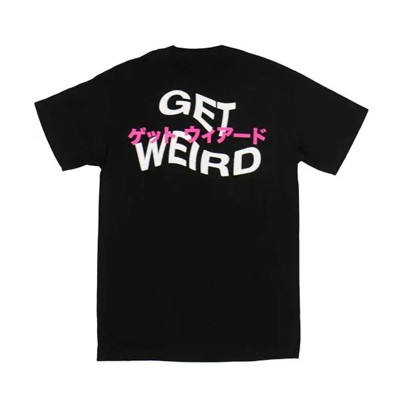 Kicks Machine Anti Social Social Club Higibis Get Weird T-Shirt Black Black Friday
