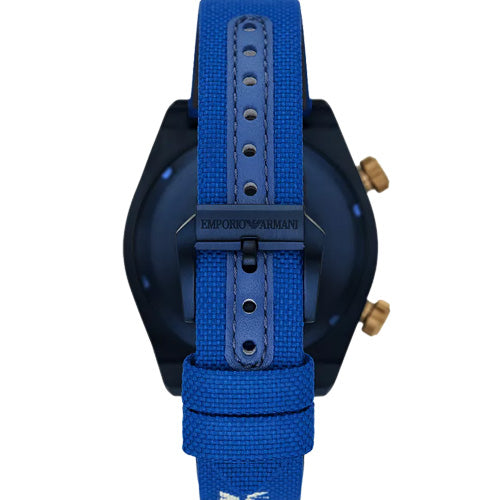 Emporio Armani Federica Blue Dial Men 43mm AR11564 - view 3