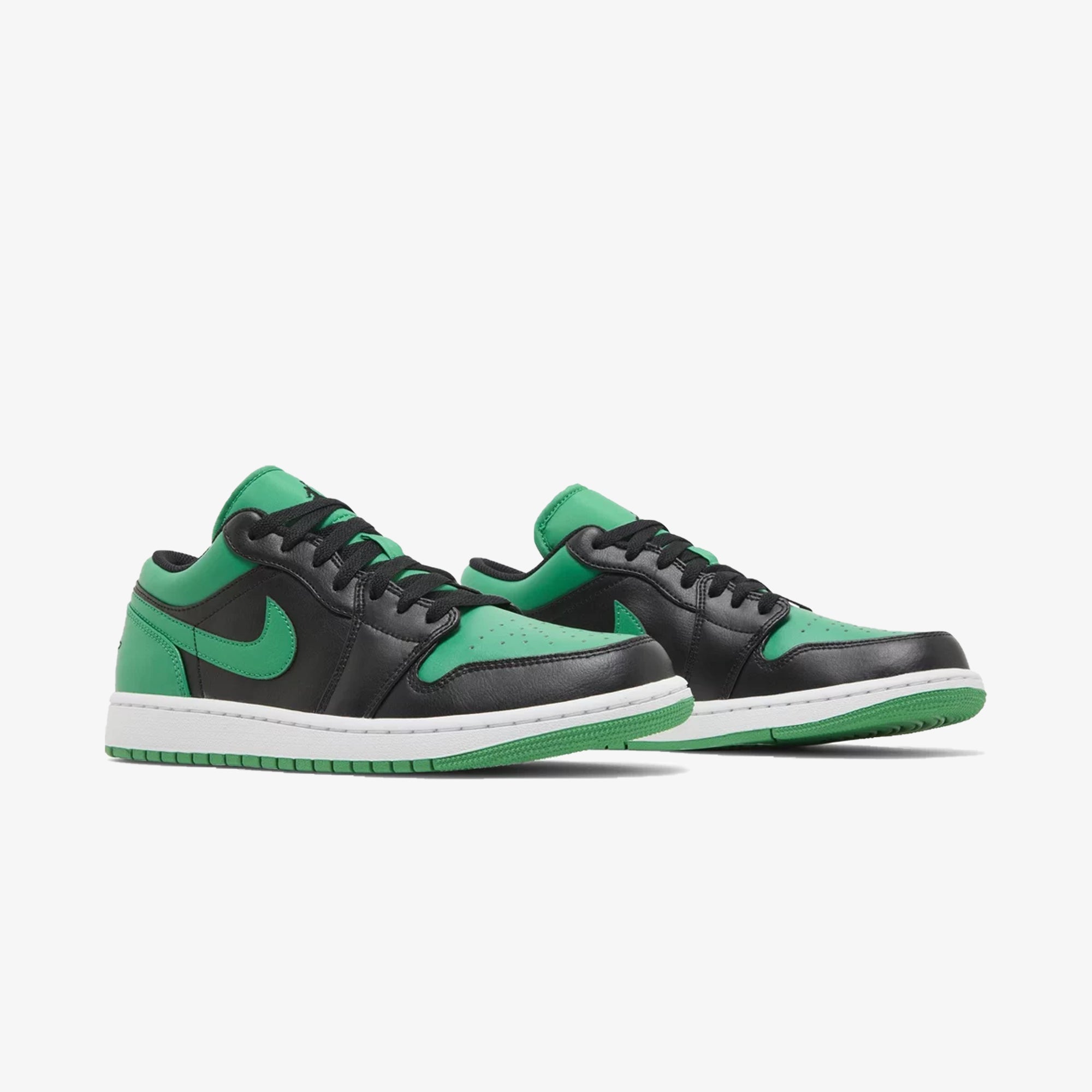 1 low black – Jordan | AIR JORDAN 1 LOW { BLACK/BLACK-LUCKY GREEN-WHITE