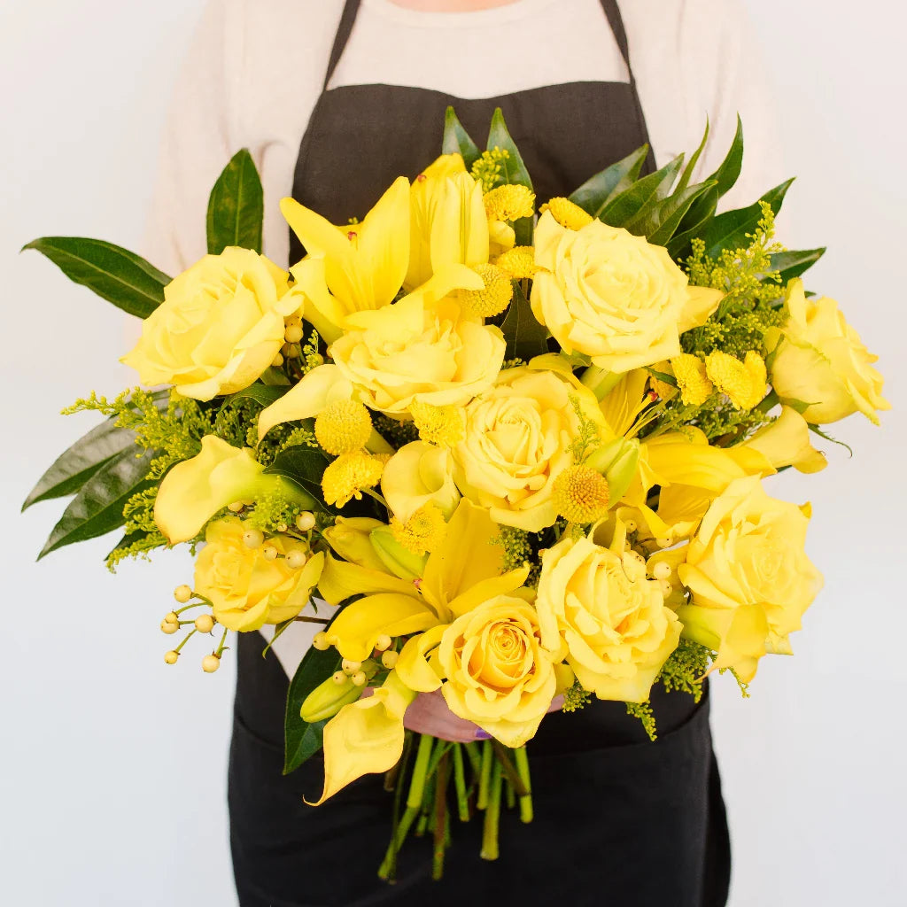 FiftyFlowers Mellow Yellow DIY Flower Kit - view 4