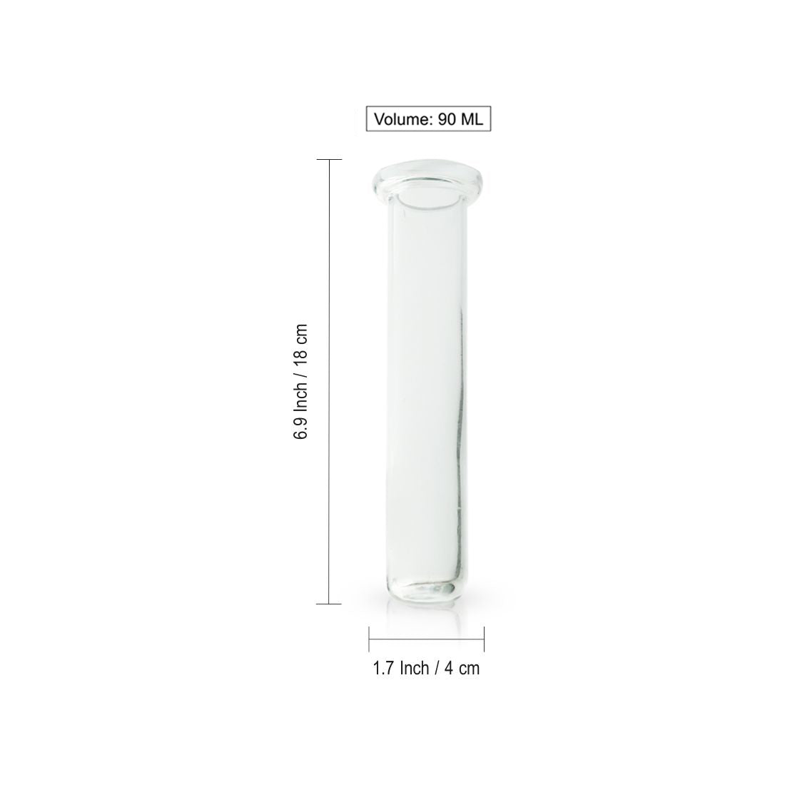 EXCLUSIVELANE 'Modern Glass Garden' Test Tube Wall Planter/Vases (7 Inch, Golden) - view 5