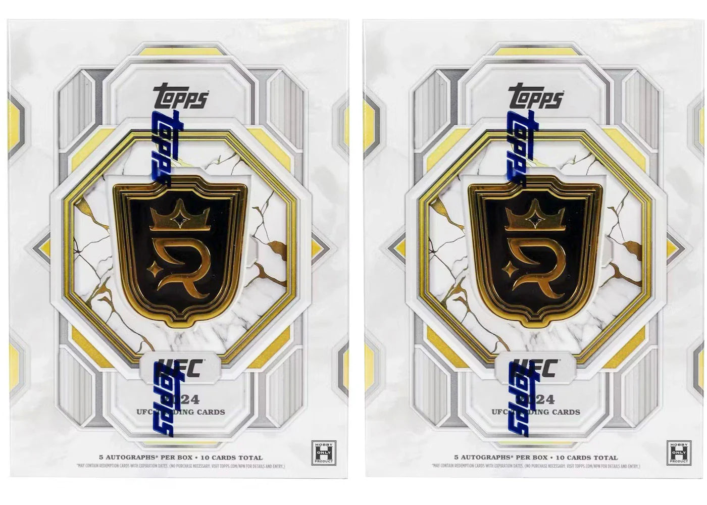 2024 Topps Royalty UFC Hobby Box 2x Lot