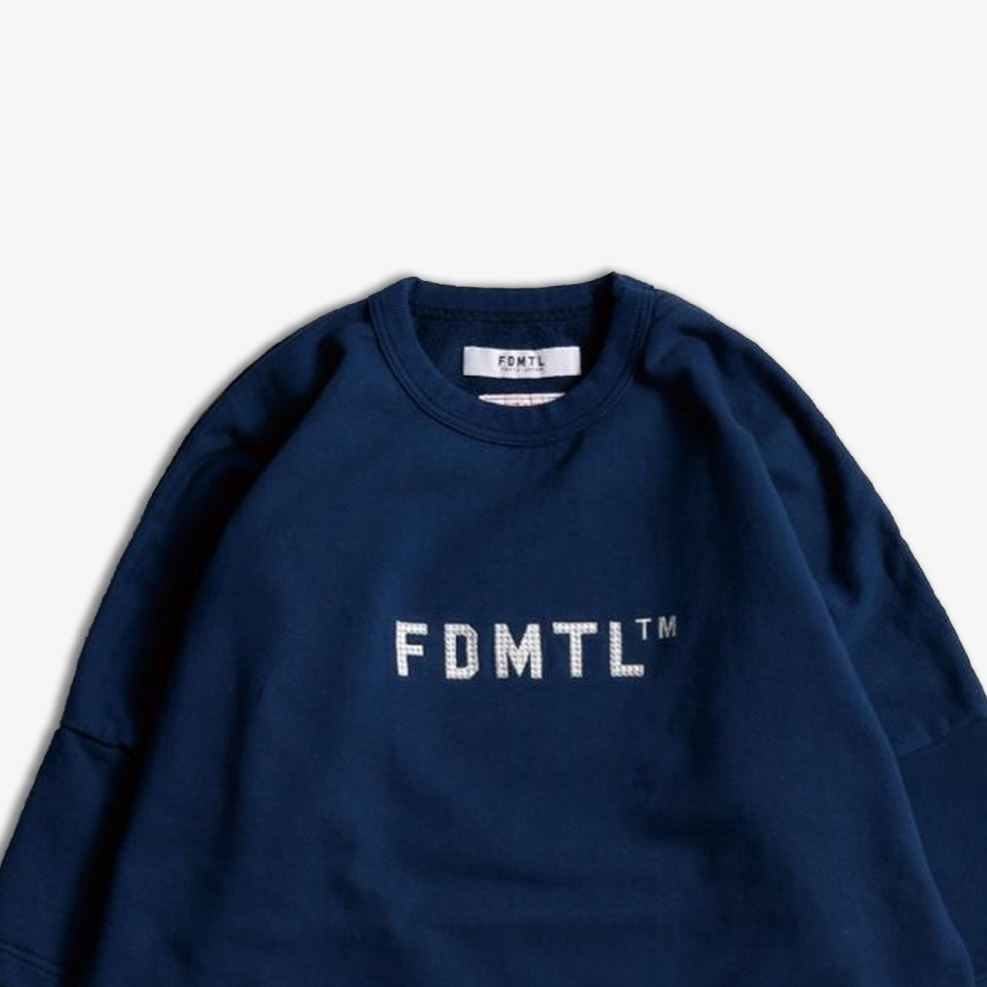 Fdmtl | Embroidery Logo Sweat Tee { Blue