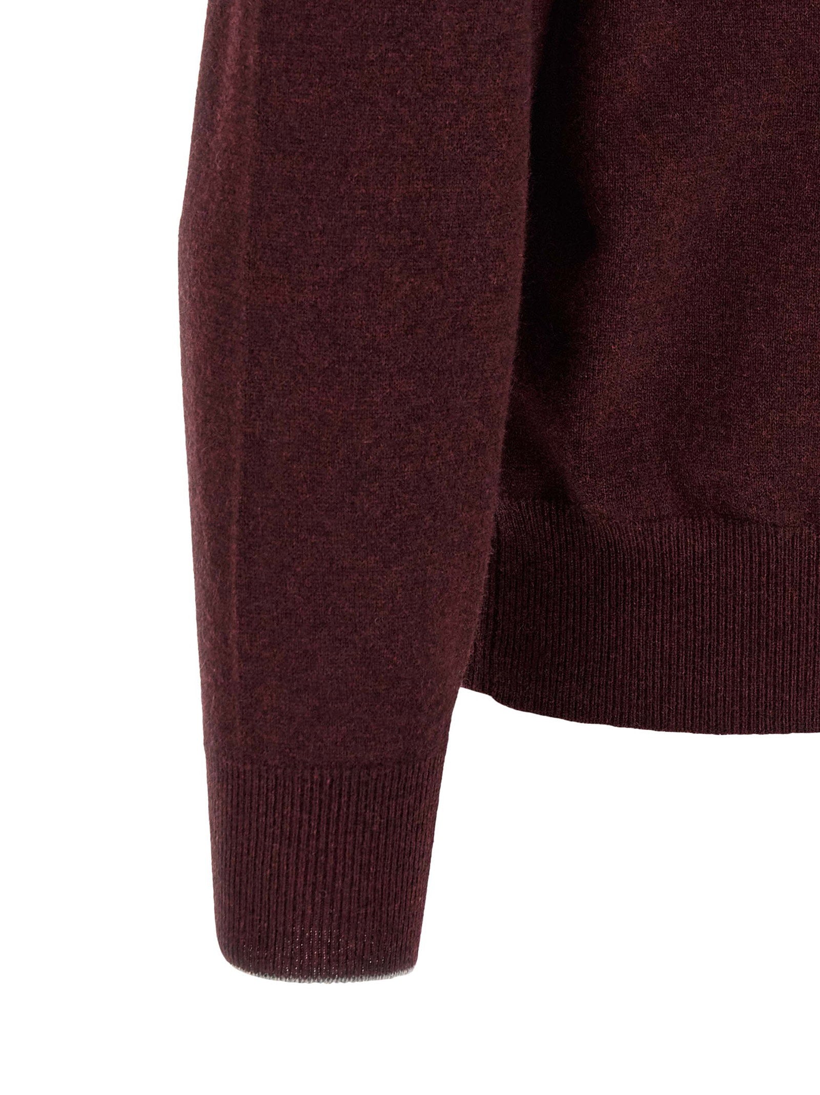Brunello Cucinelli Cashmere Knit Polo Shirt – 100% cashmere - view 4