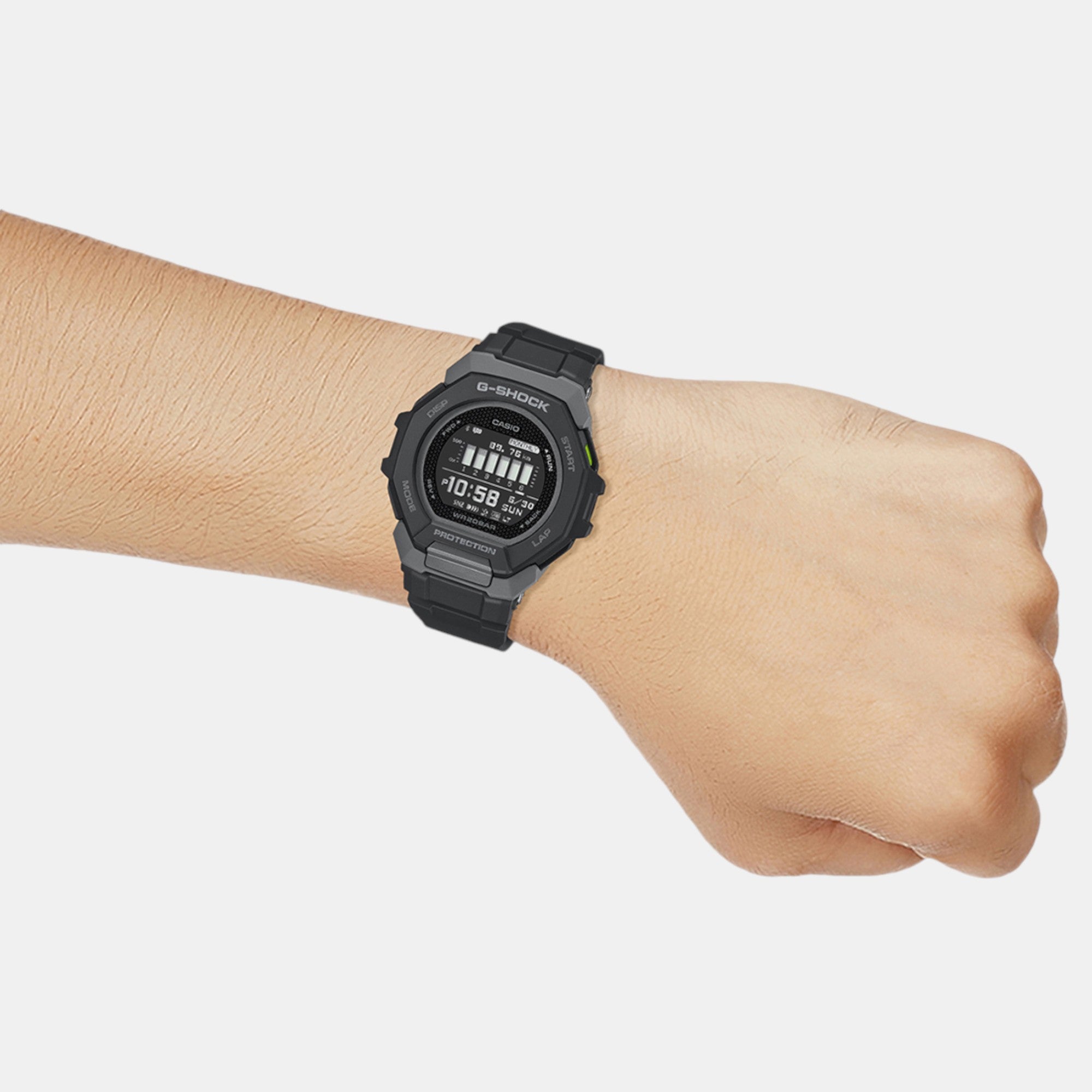 Casio G-Shock Men Quartz Black Dial Digital Resin Watch G1586 - view 8
