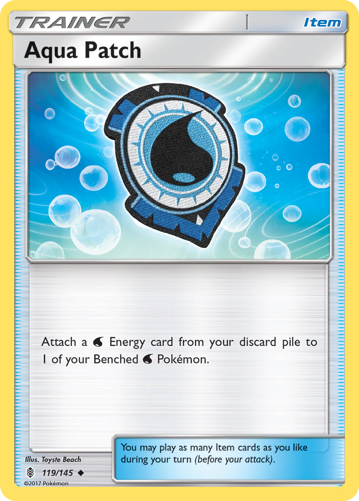Uncommon sm2-119 reverse – Pokémon Aqua Patch - 119/145 - Uncommon [sm2-119] [Reverse Holo] - Aqua Patch - 119/145 - Uncommon